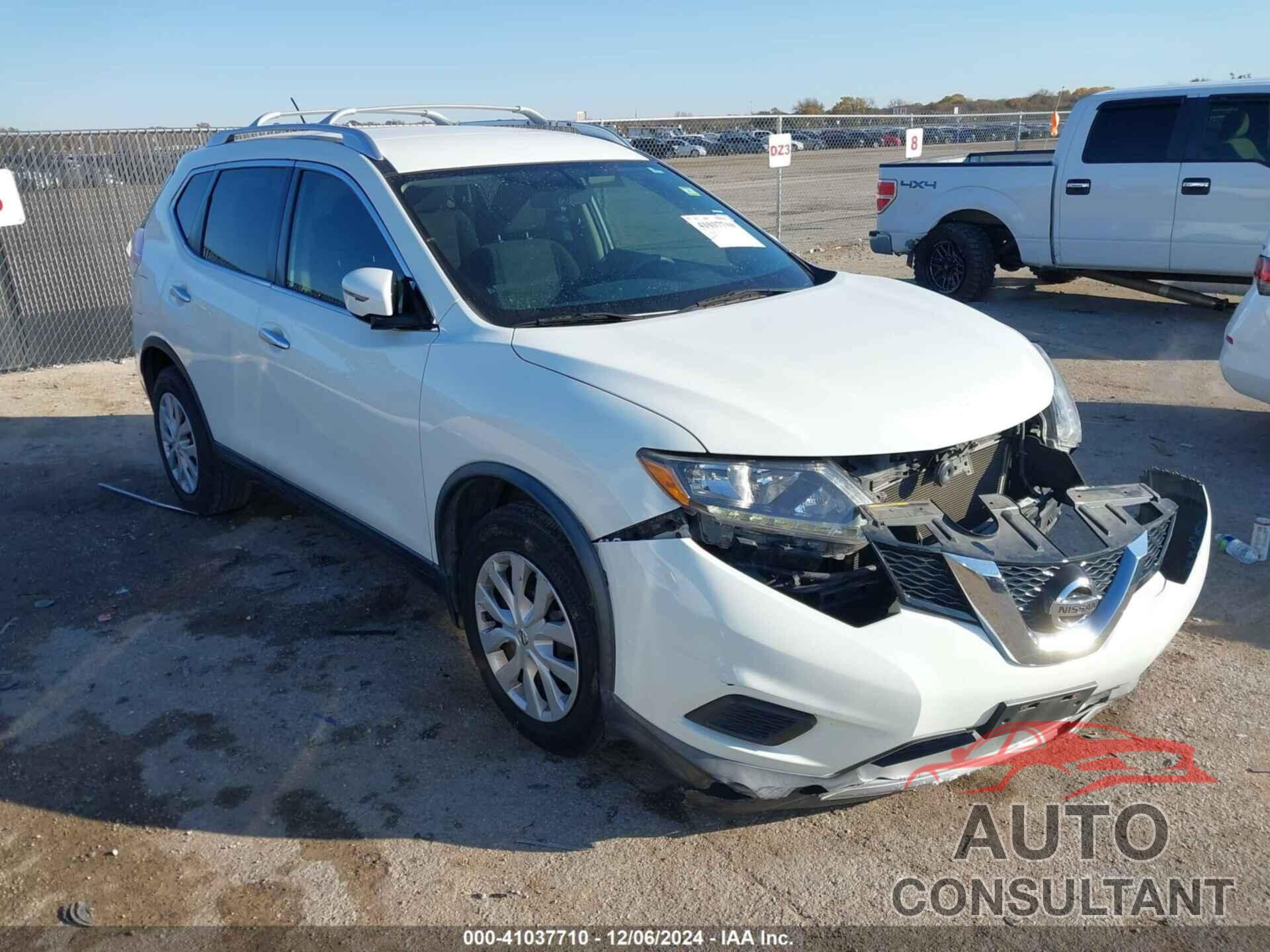 NISSAN ROGUE 2016 - KNMAT2MT2GP719215