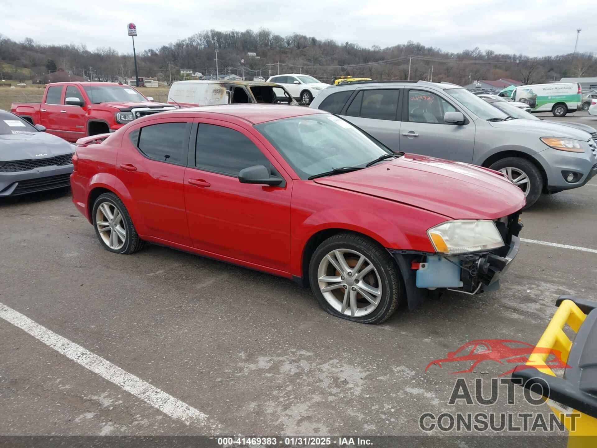 DODGE AVENGER 2013 - 1C3CDZAG9DN588415