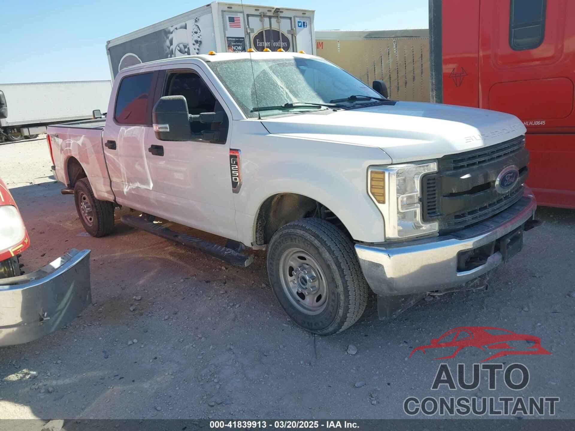 FORD F-250 2019 - 1FT7W2B65KED26568