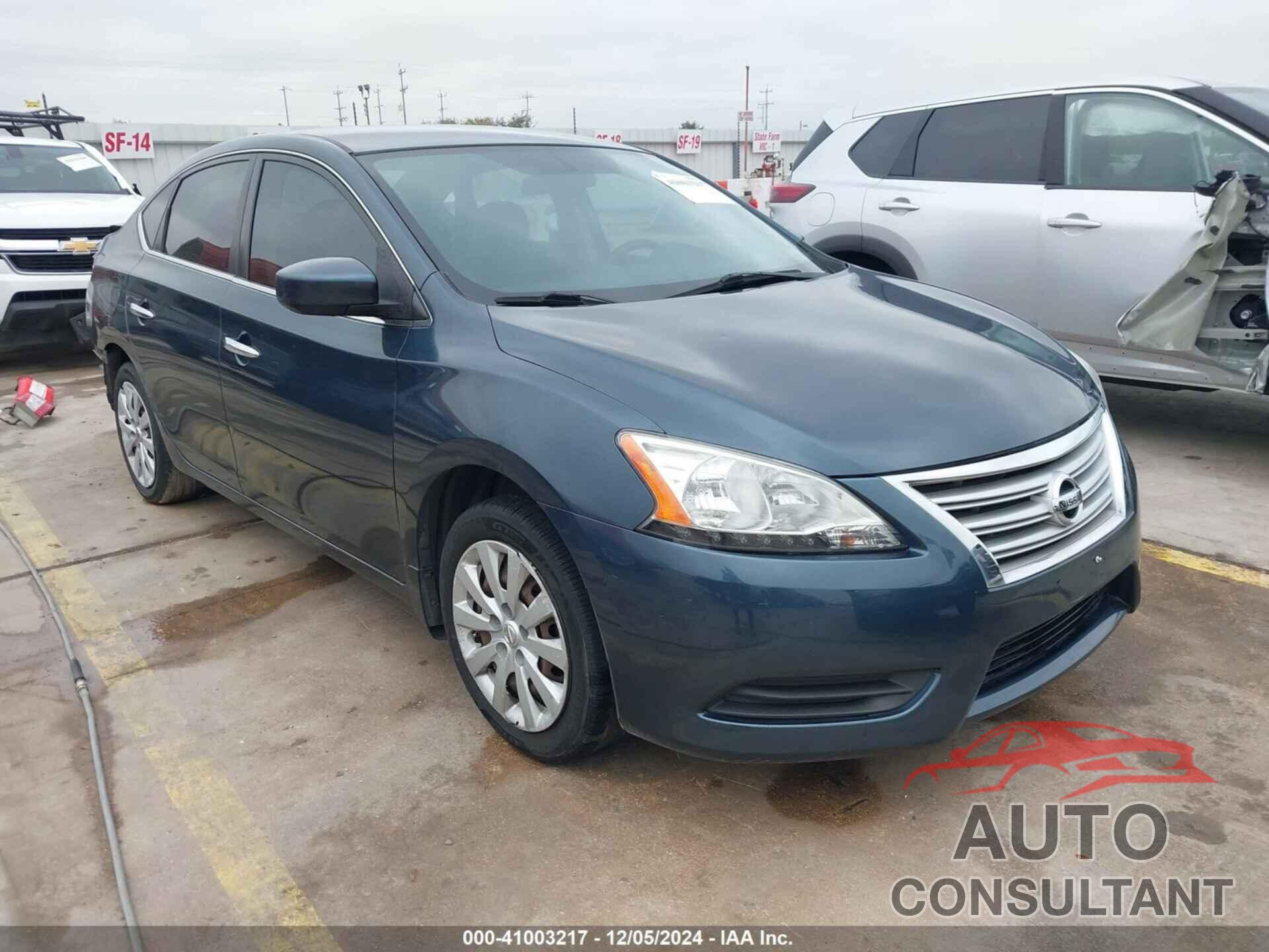 NISSAN SENTRA 2013 - 3N1AB7AP1DL795915