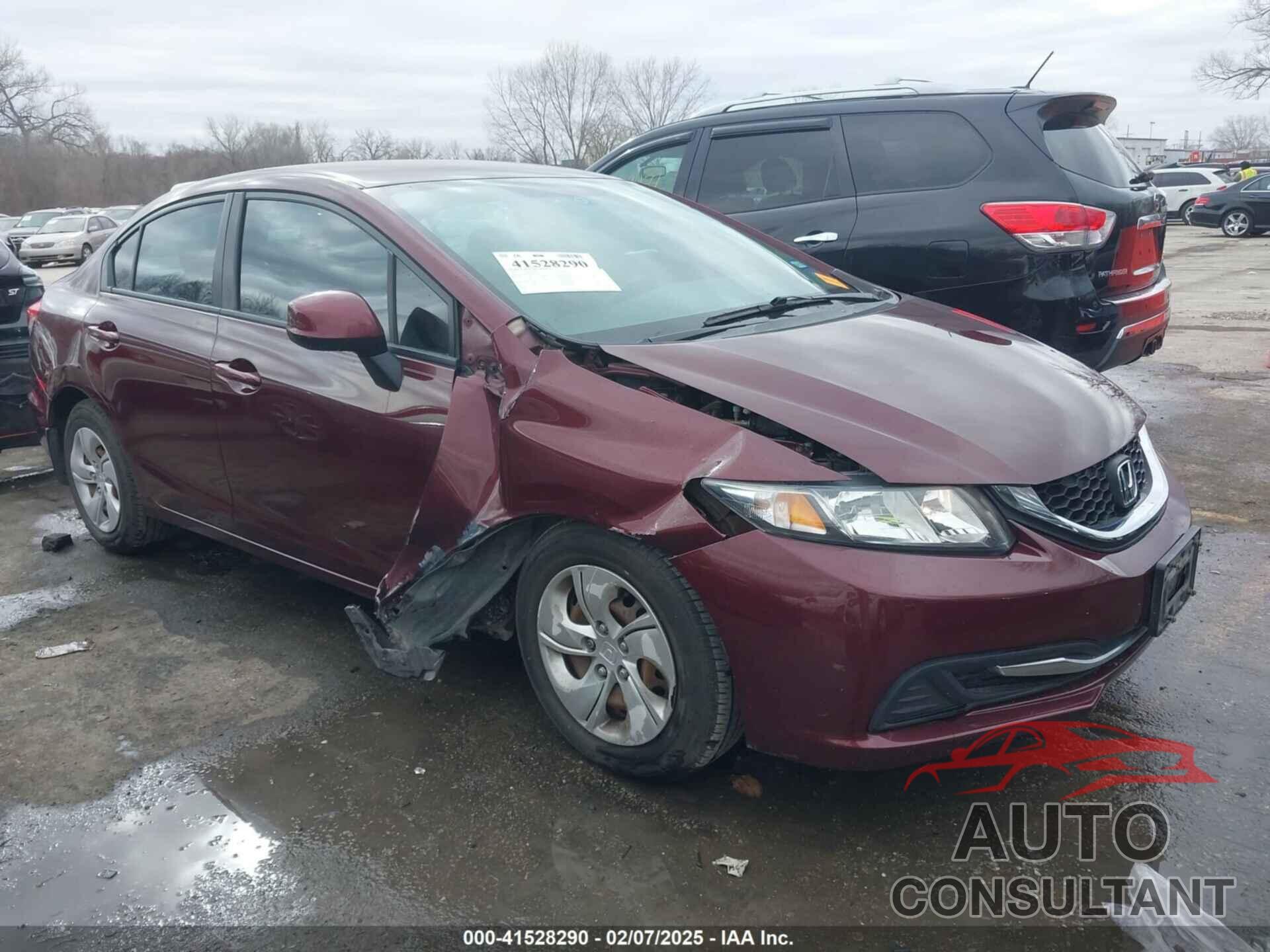 HONDA CIVIC 2013 - 2HGFB2F59DH537942