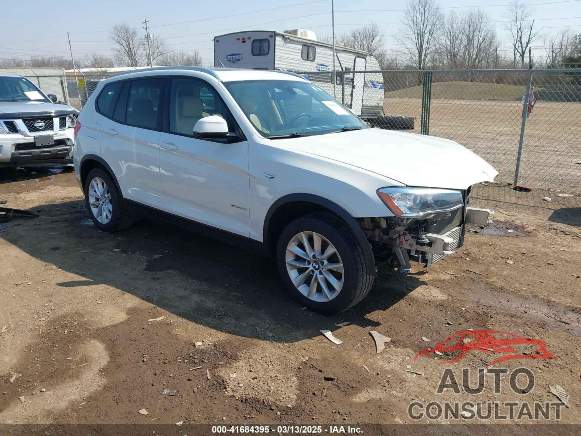 BMW X3 2017 - 5UXWX9C34H0W77384