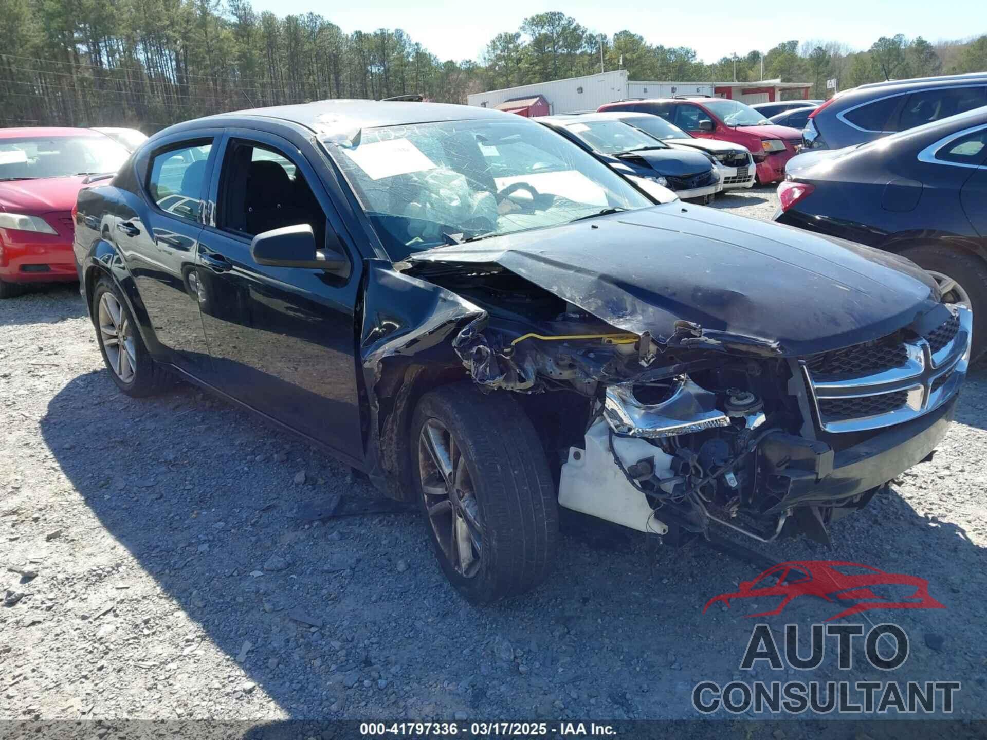 DODGE AVENGER 2013 - 1C3CDZAG4DN521480