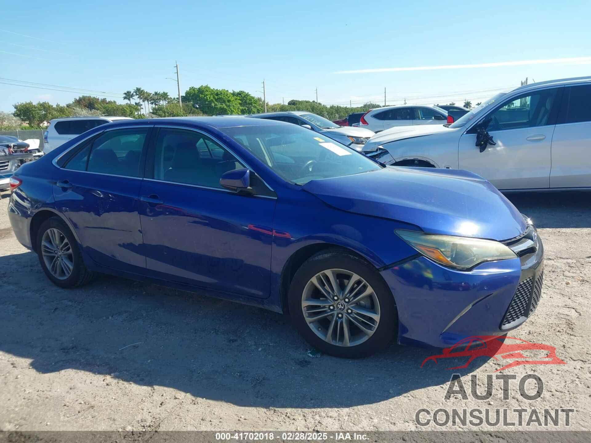 TOYOTA CAMRY 2016 - 4T1BF1FK8GU521407