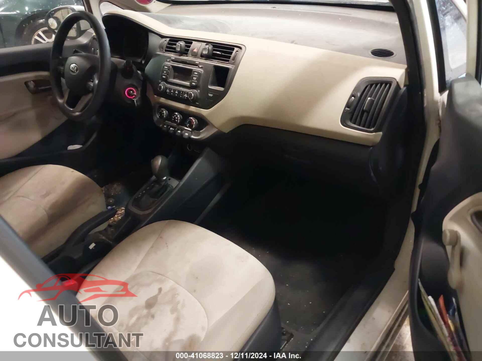 KIA RIO 2013 - KNADM4A38D6141114