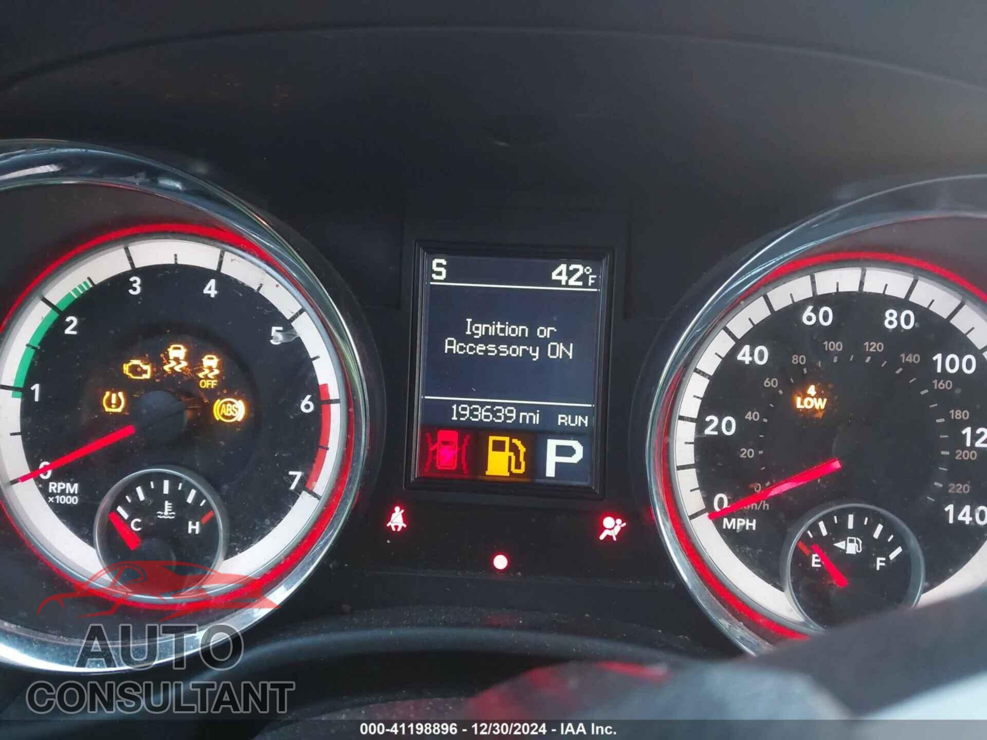 DODGE DURANGO 2011 - 1D4SE5GT6BC613879