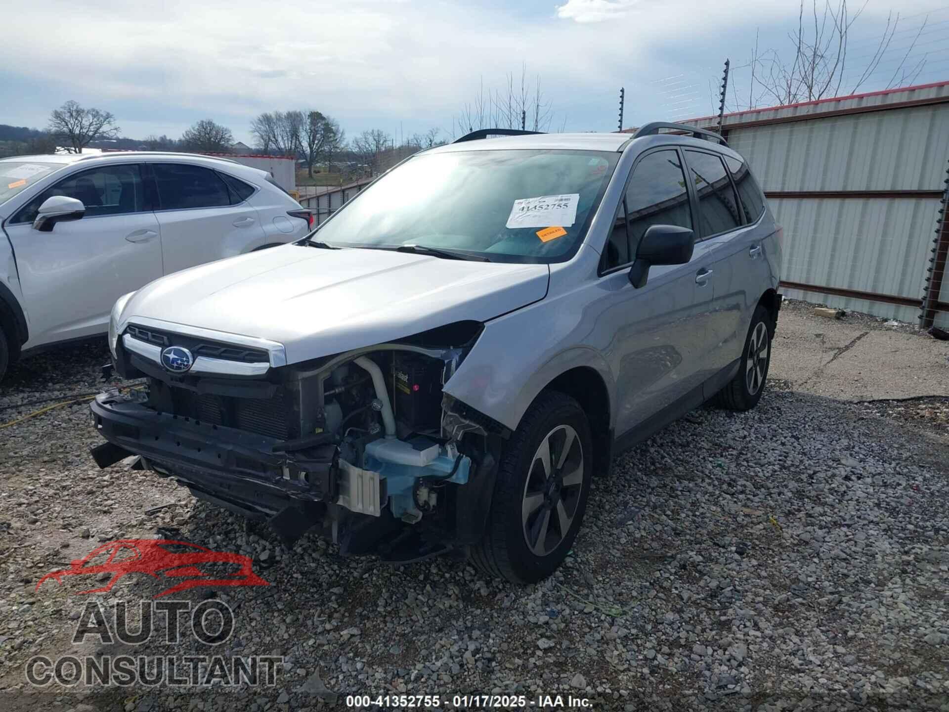 SUBARU FORESTER 2017 - JF2SJABC2HH417654