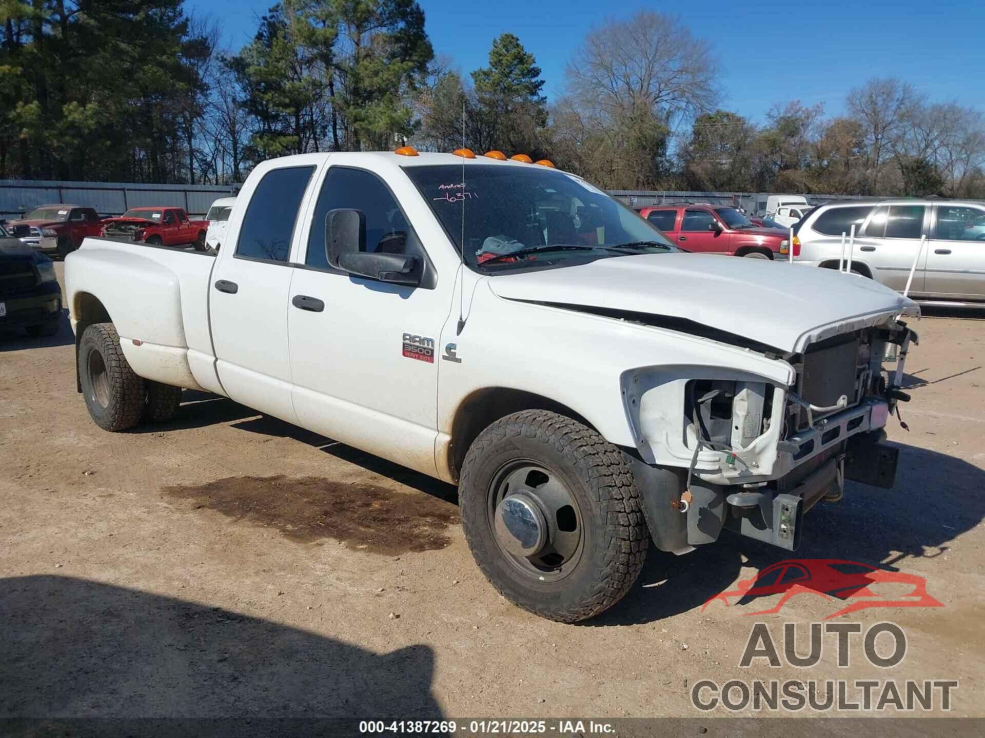 DODGE RAM 3500 2009 - 3D7ML48L39G522618