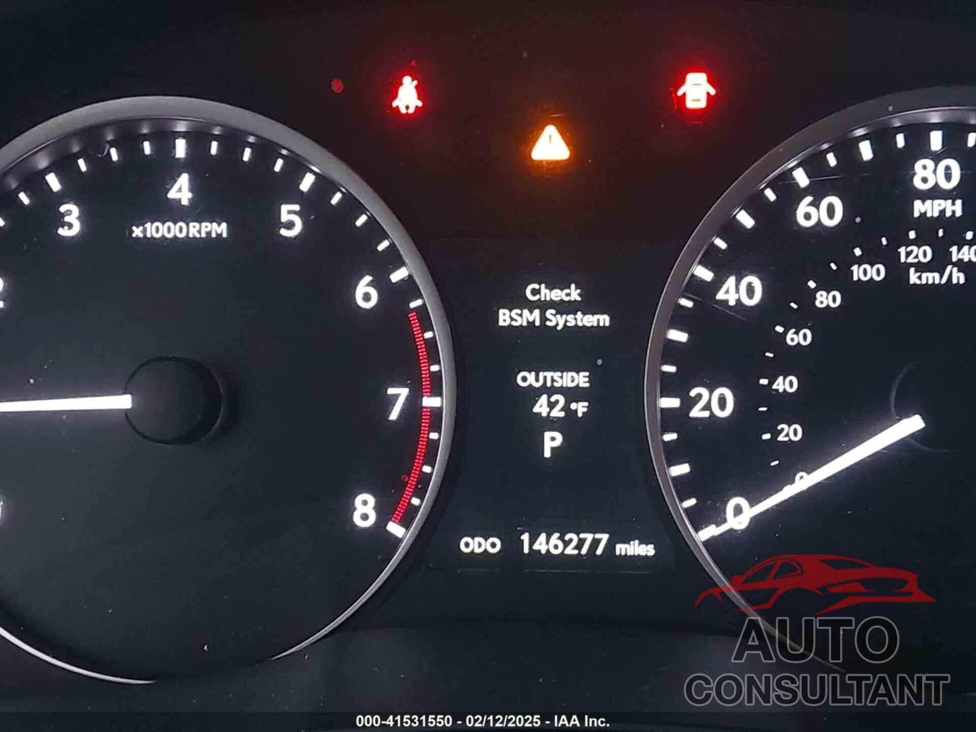 LEXUS ES 350 2014 - JTHBK1GG5E2087819