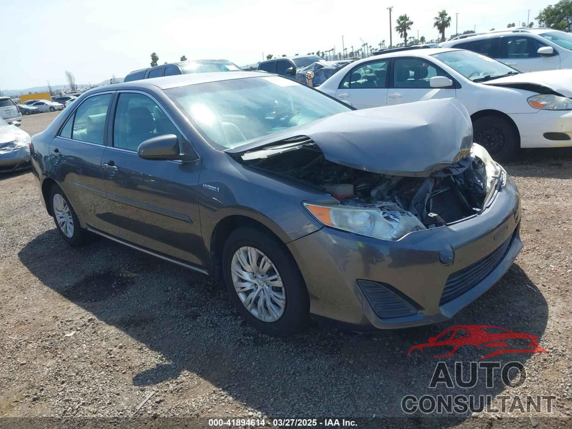 TOYOTA CAMRY HYBRID 2014 - 4T1BD1FK6EU138102