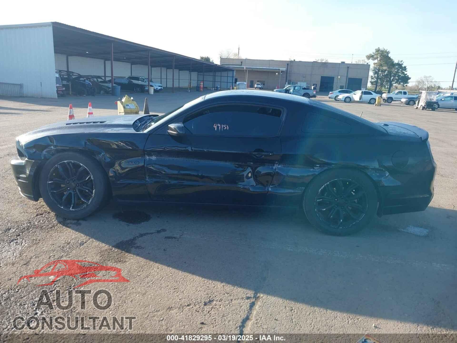 FORD MUSTANG 2013 - 1ZVBP8CFXD5284486