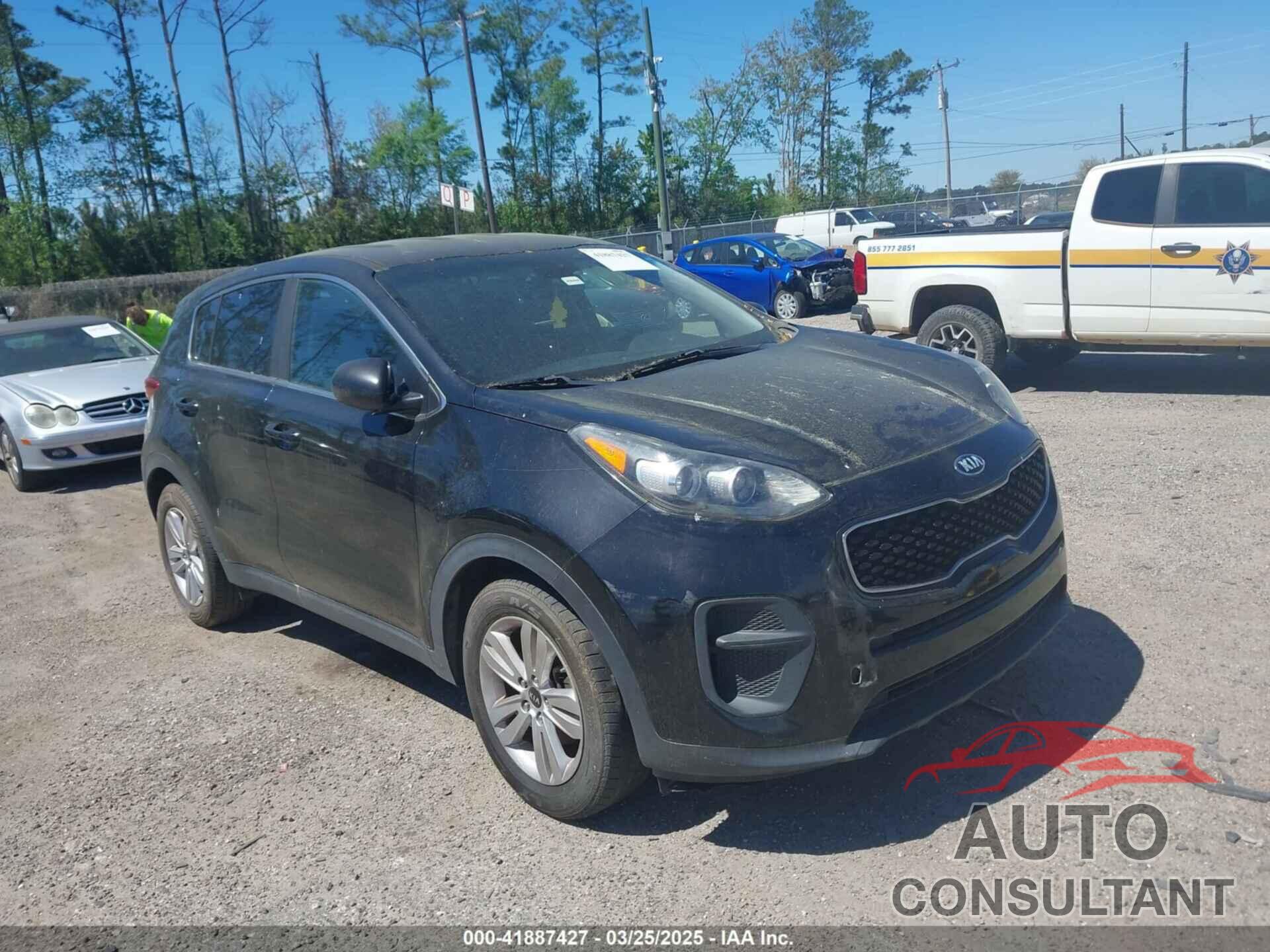 KIA SPORTAGE 2017 - KNDPM3AC4H7195486