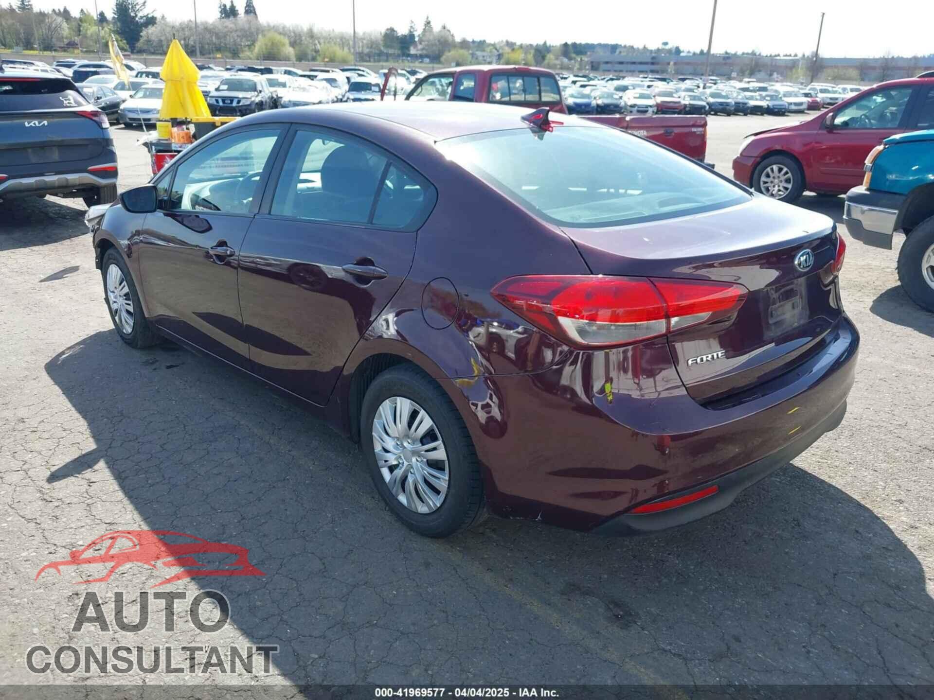 KIA FORTE 2017 - 3KPFL4A73HE123797