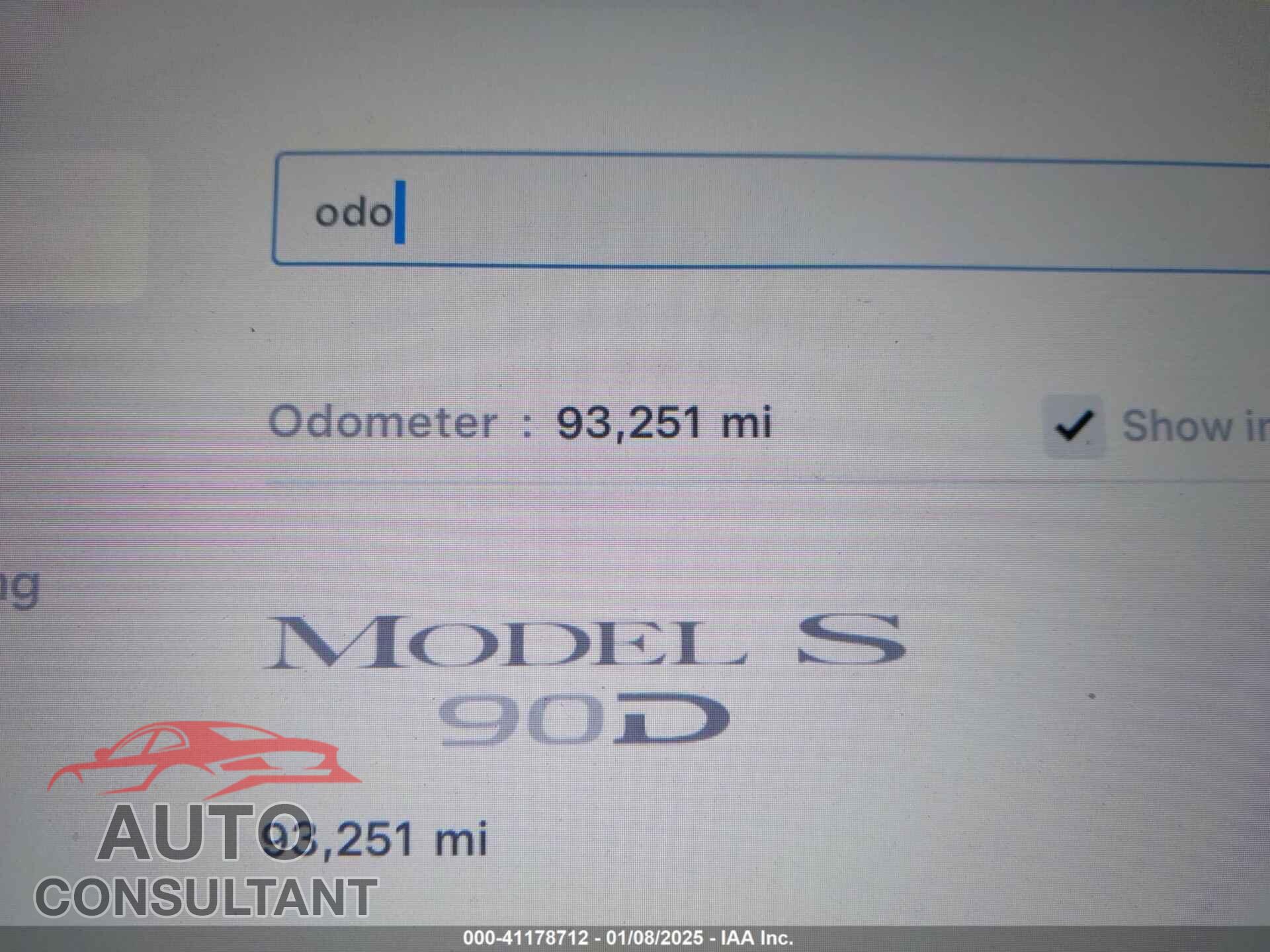 TESLA MODEL S 2016 - 5YJSA1E26GF122380