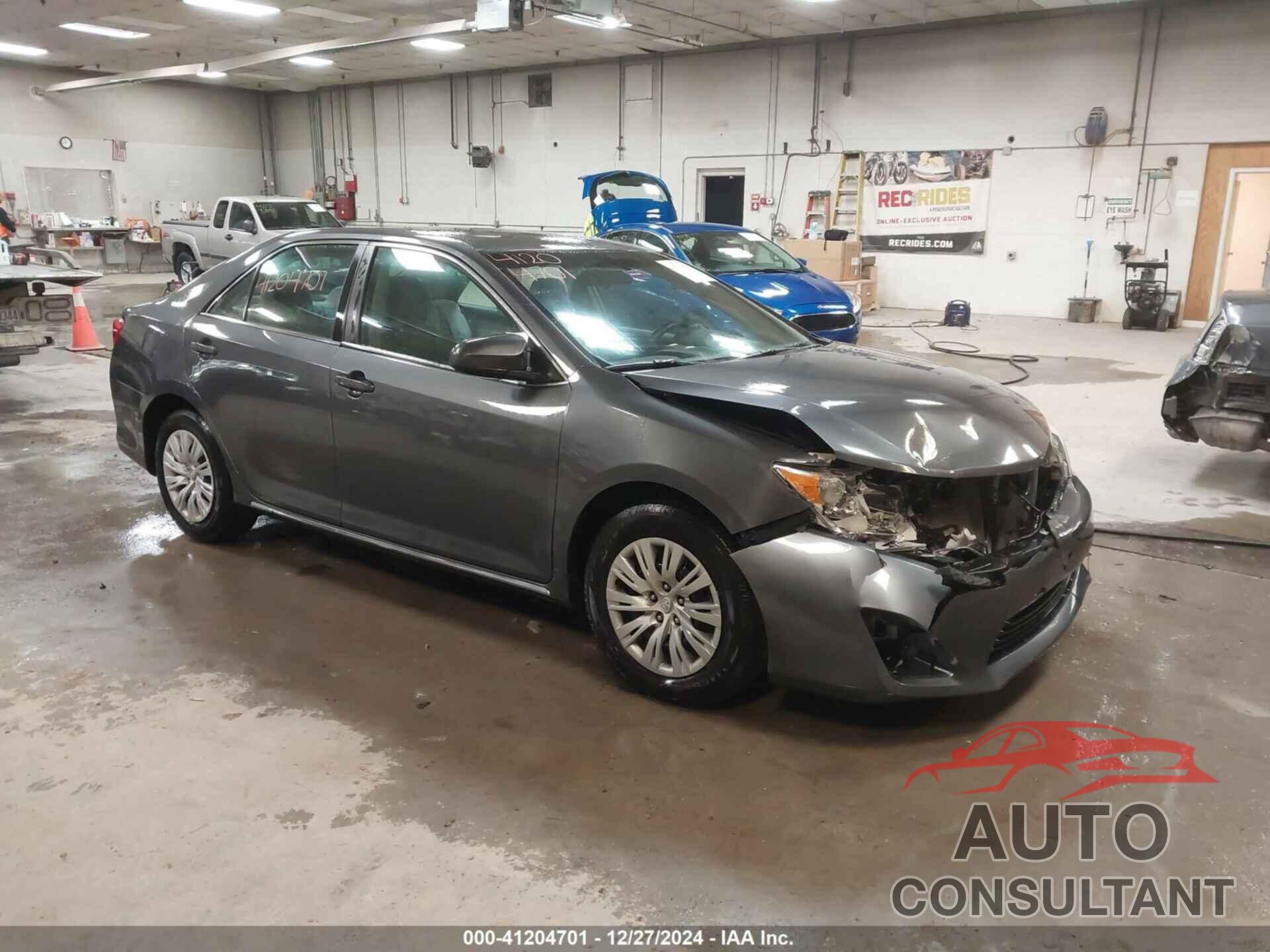 TOYOTA CAMRY 2012 - 4T4BF1FK0CR235860