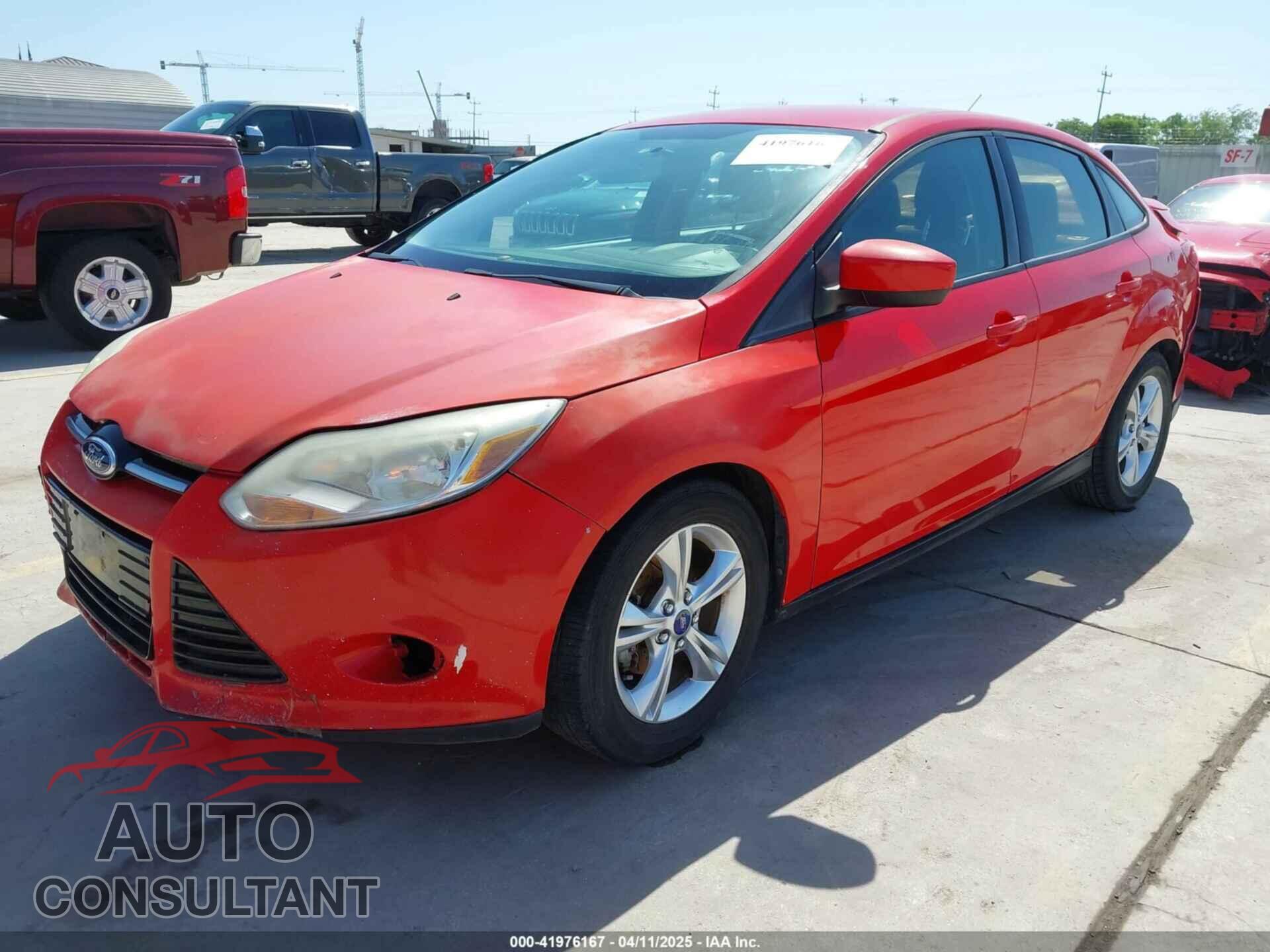 FORD FOCUS 2012 - 1FAHP3F24CL320603