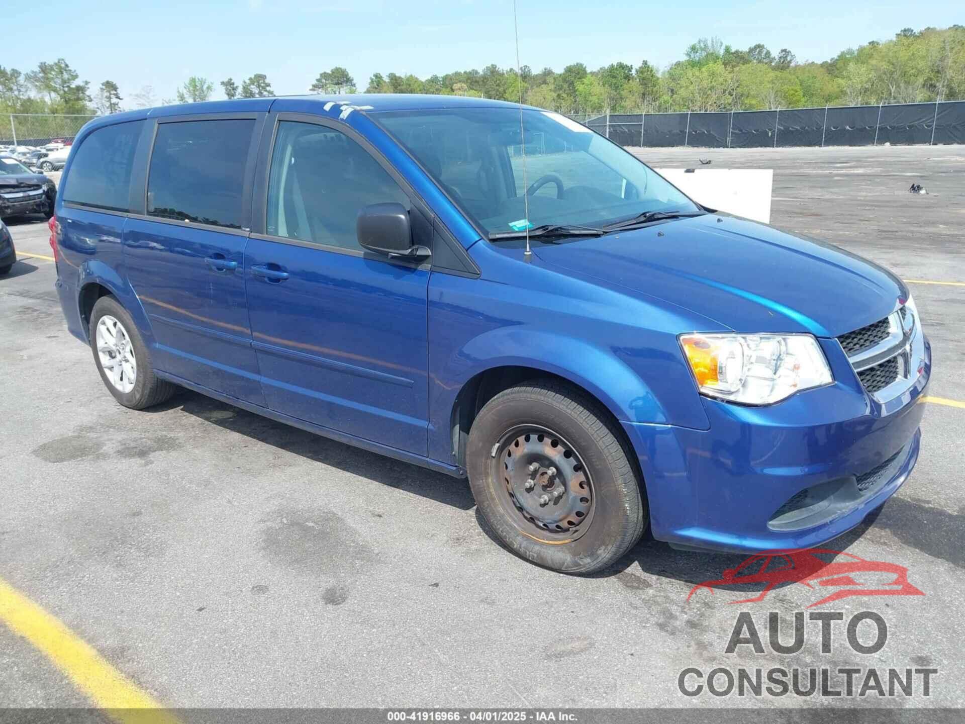 DODGE GRAND CARAVAN 2011 - 2D4RN4DGXBR699348