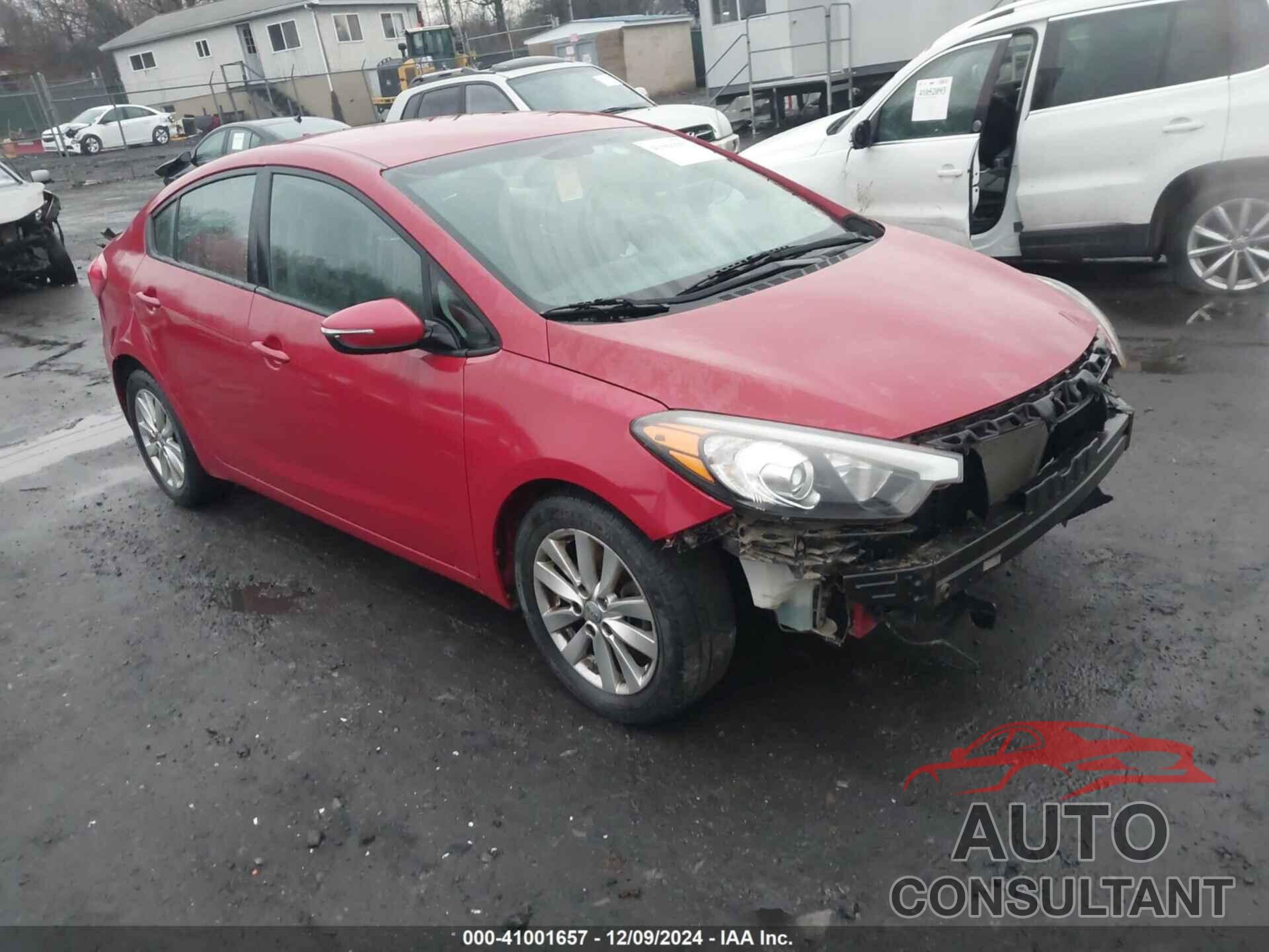 KIA FORTE 2016 - KNAFX4A65G5565421