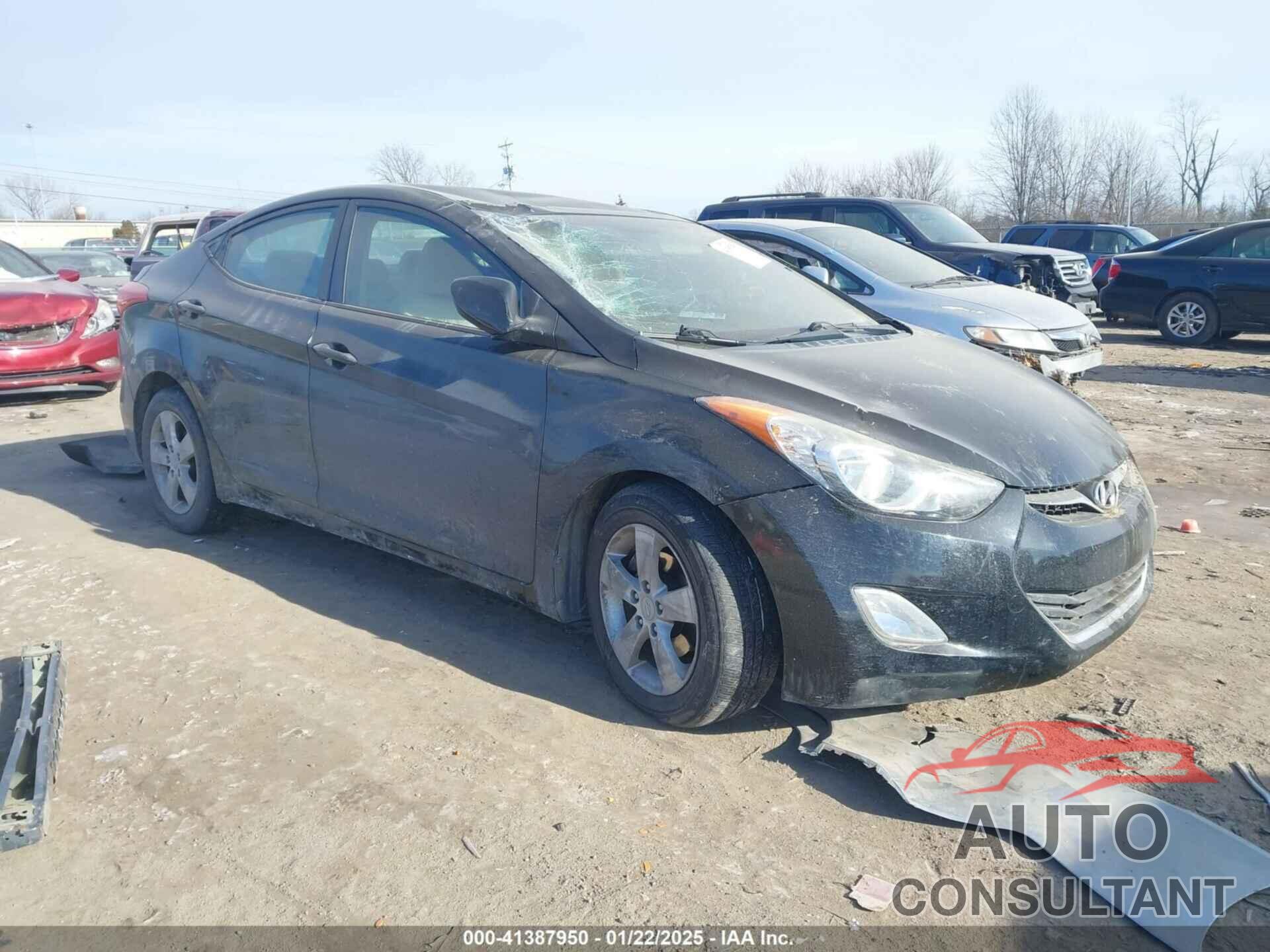 HYUNDAI ELANTRA 2012 - KMHDH4AE3CU272482