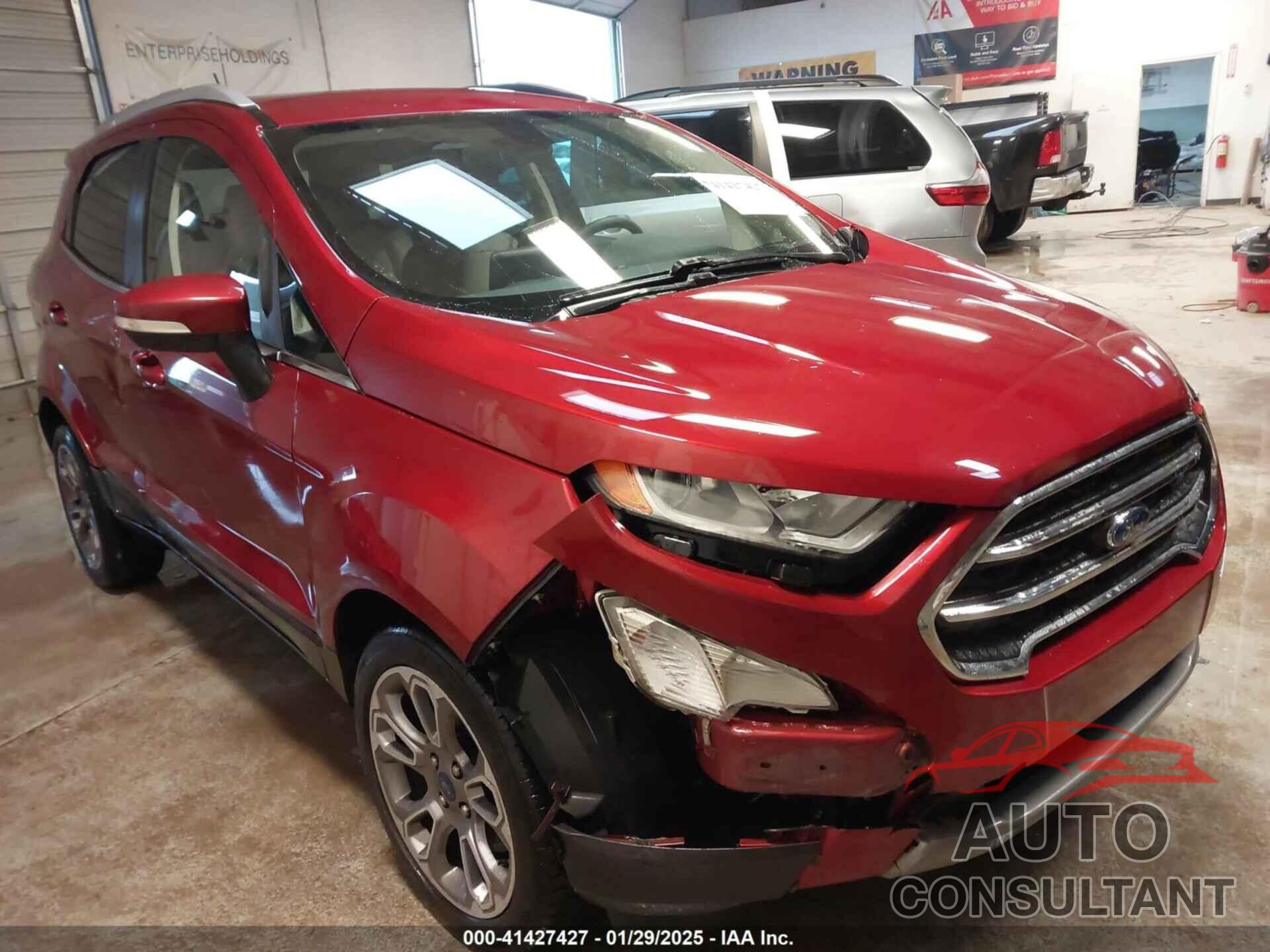 FORD ECOSPORT 2018 - MAJ3P1VE2JC175777