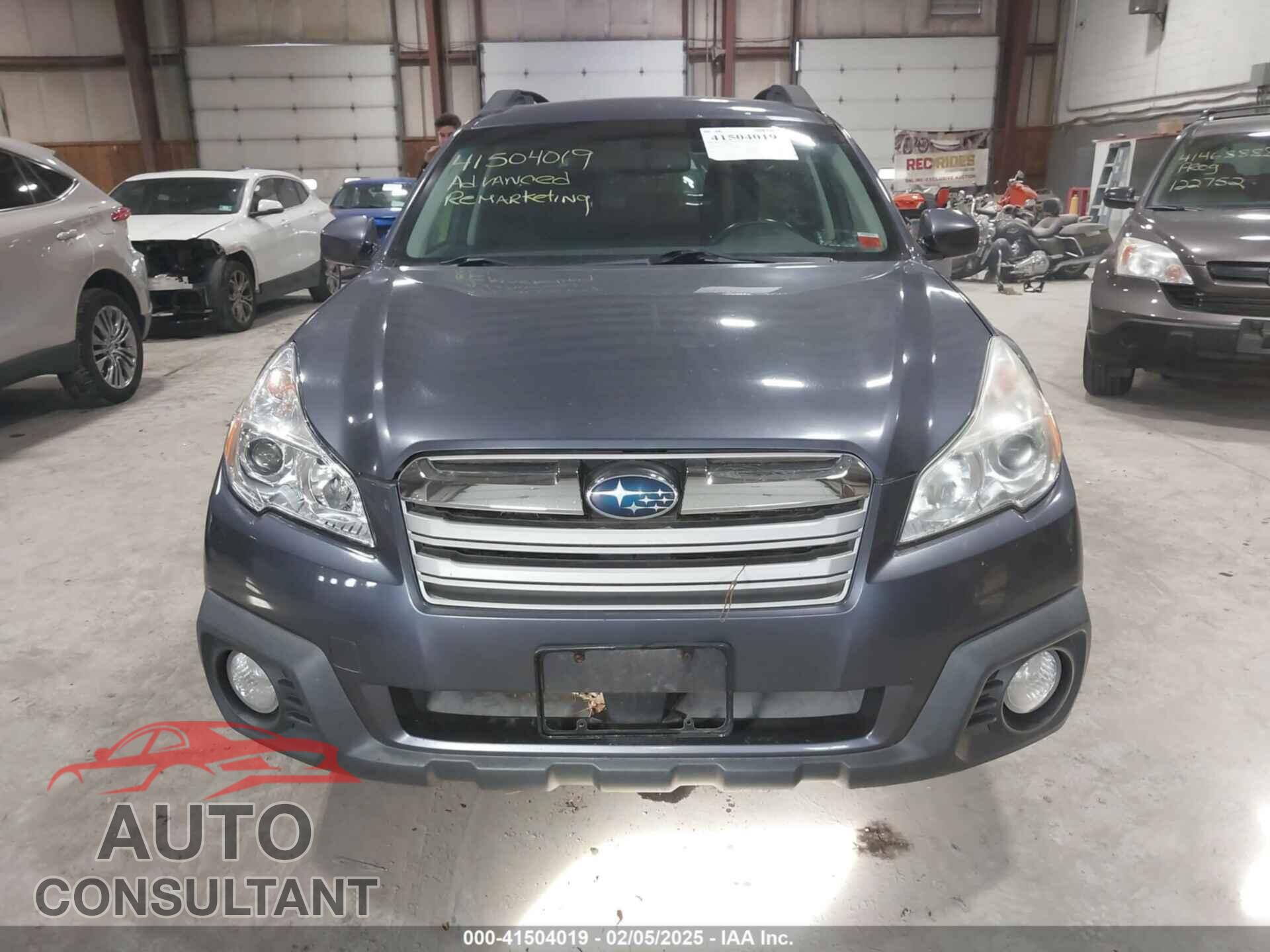SUBARU OUTBACK 2014 - 4S4BRBCC9E3220691
