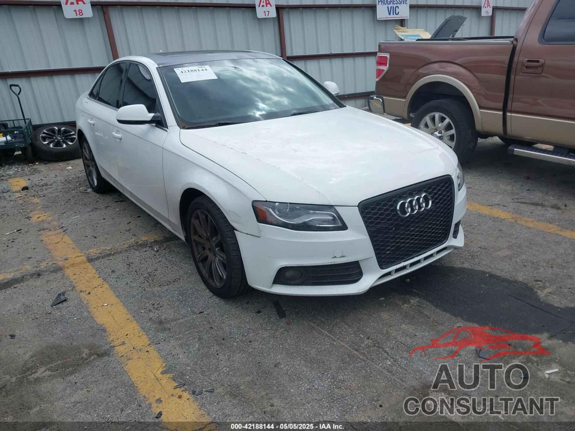 AUDI A4 2010 - WAUFFAFL5AN030127