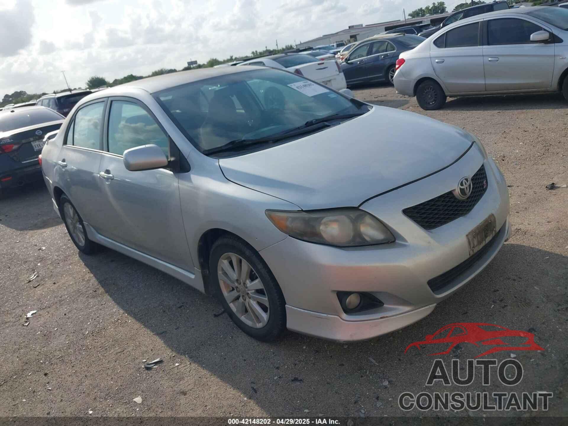 TOYOTA COROLLA 2010 - 1NXBU4EE2AZ337641