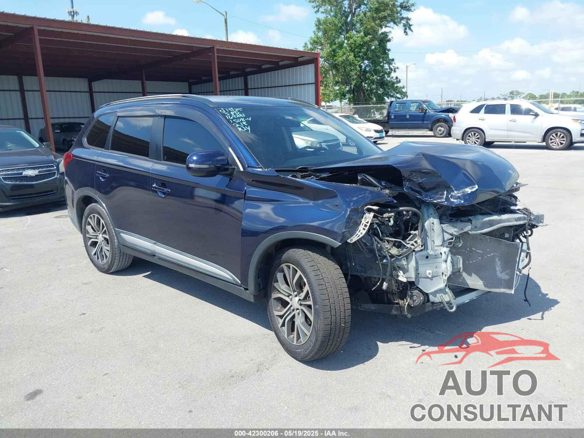 MITSUBISHI OUTLANDER 2016 - JA4AD3A33GZ021508