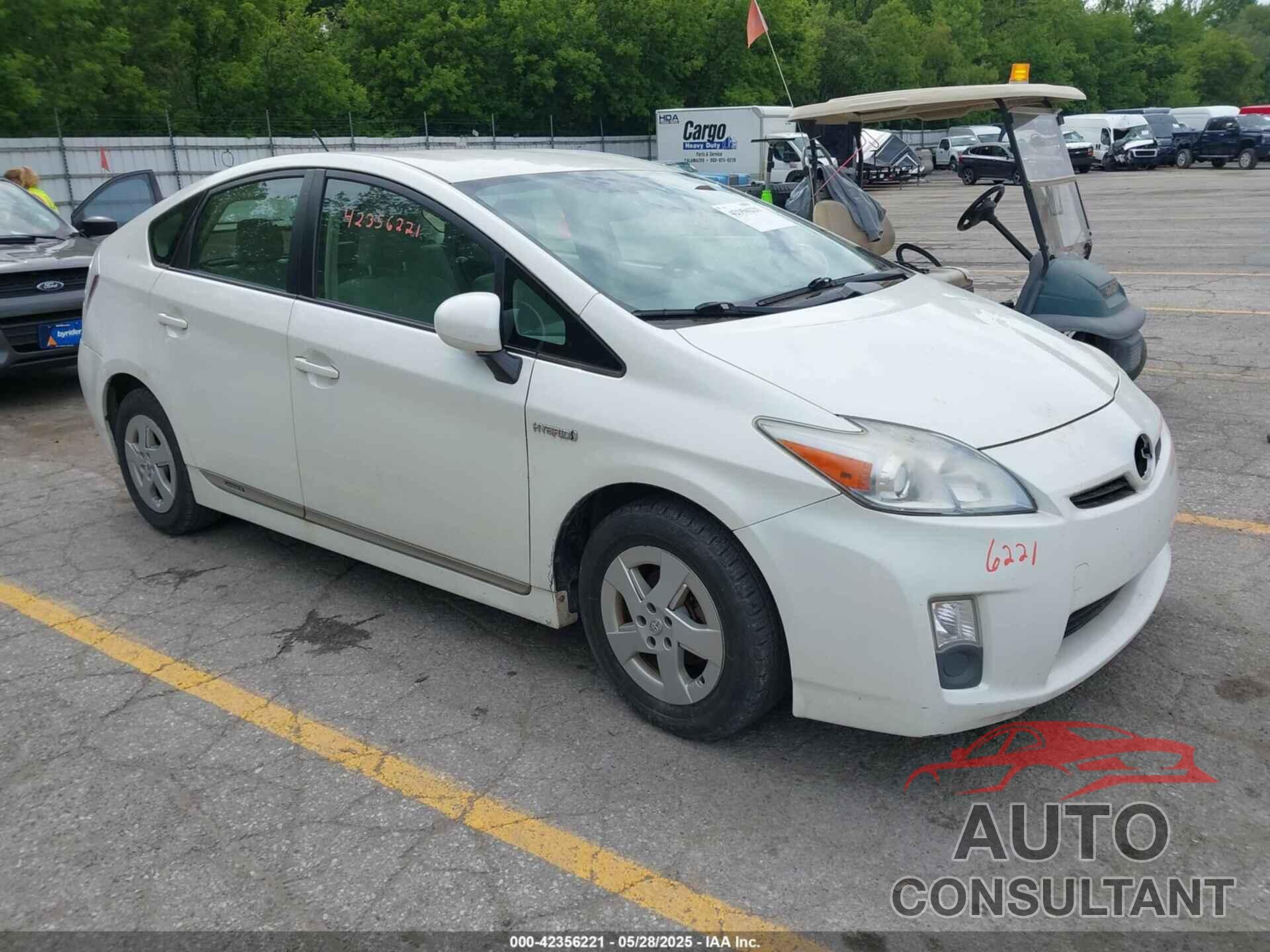 TOYOTA PRIUS 2011 - JTDKN3DU2B1412197