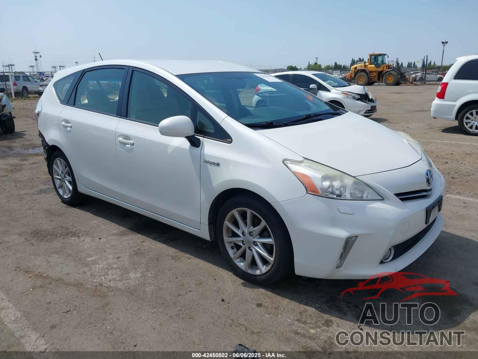 TOYOTA PRIUS V 2014 - JTDZN3EU9E3329176