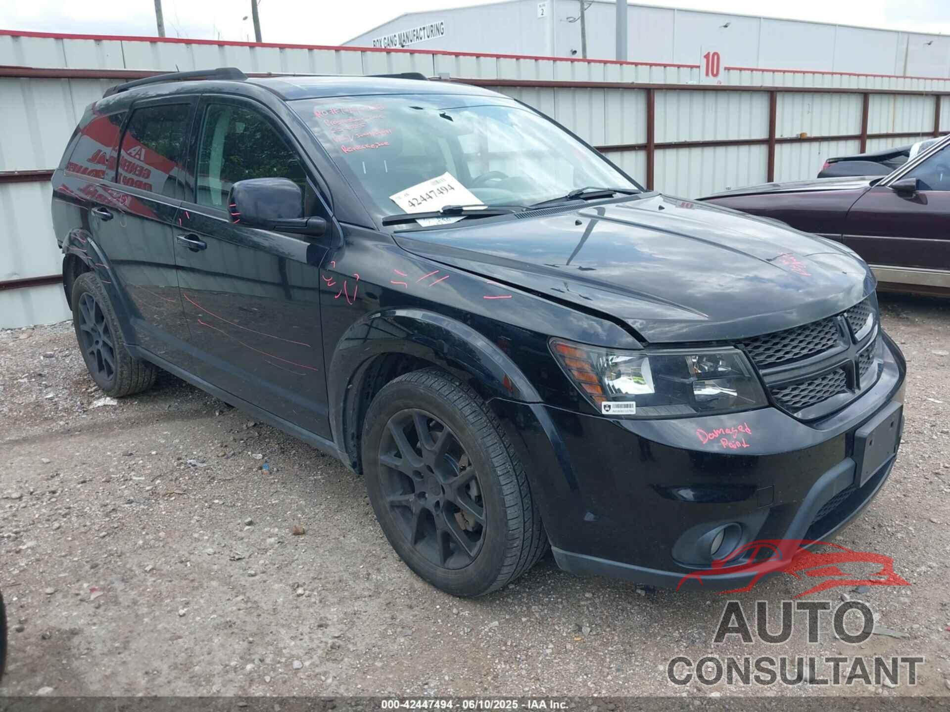 DODGE JOURNEY 2015 - 3C4PDCBG7FT658750