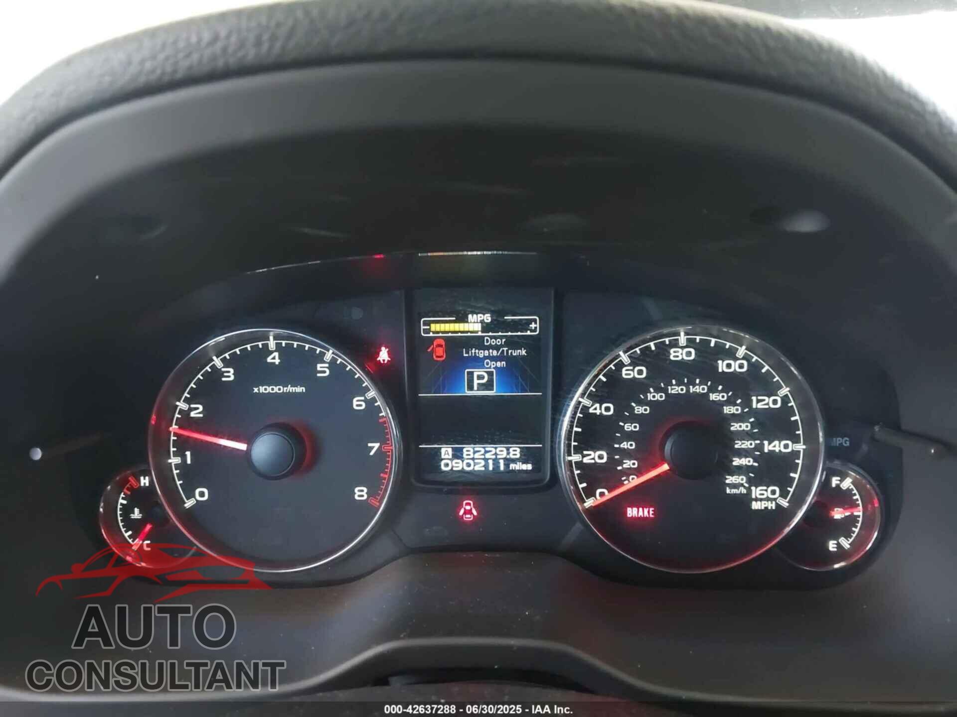 SUBARU OUTBACK 2014 - 4S4BRDKC8E2203576