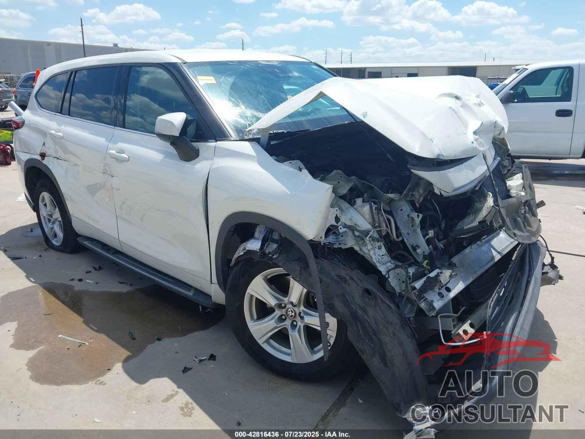 TOYOTA HIGHLANDER 2021 - 5TDZZRAH9MS522621