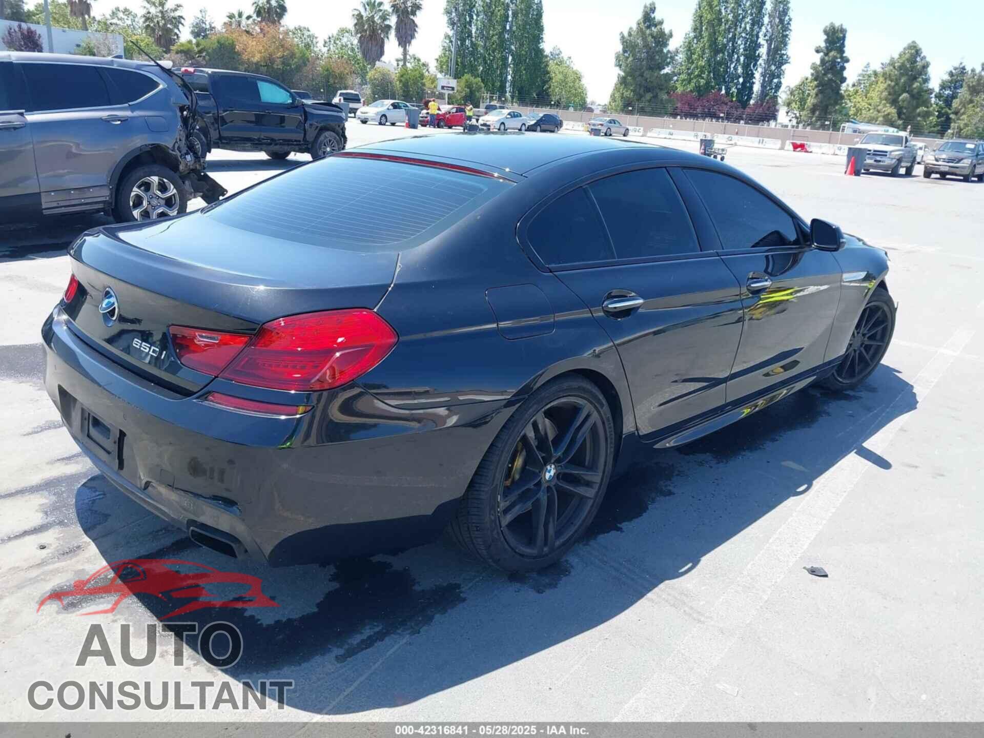 BMW 650I GRAN COUPE 2016 - WBA6D4C52GD977458