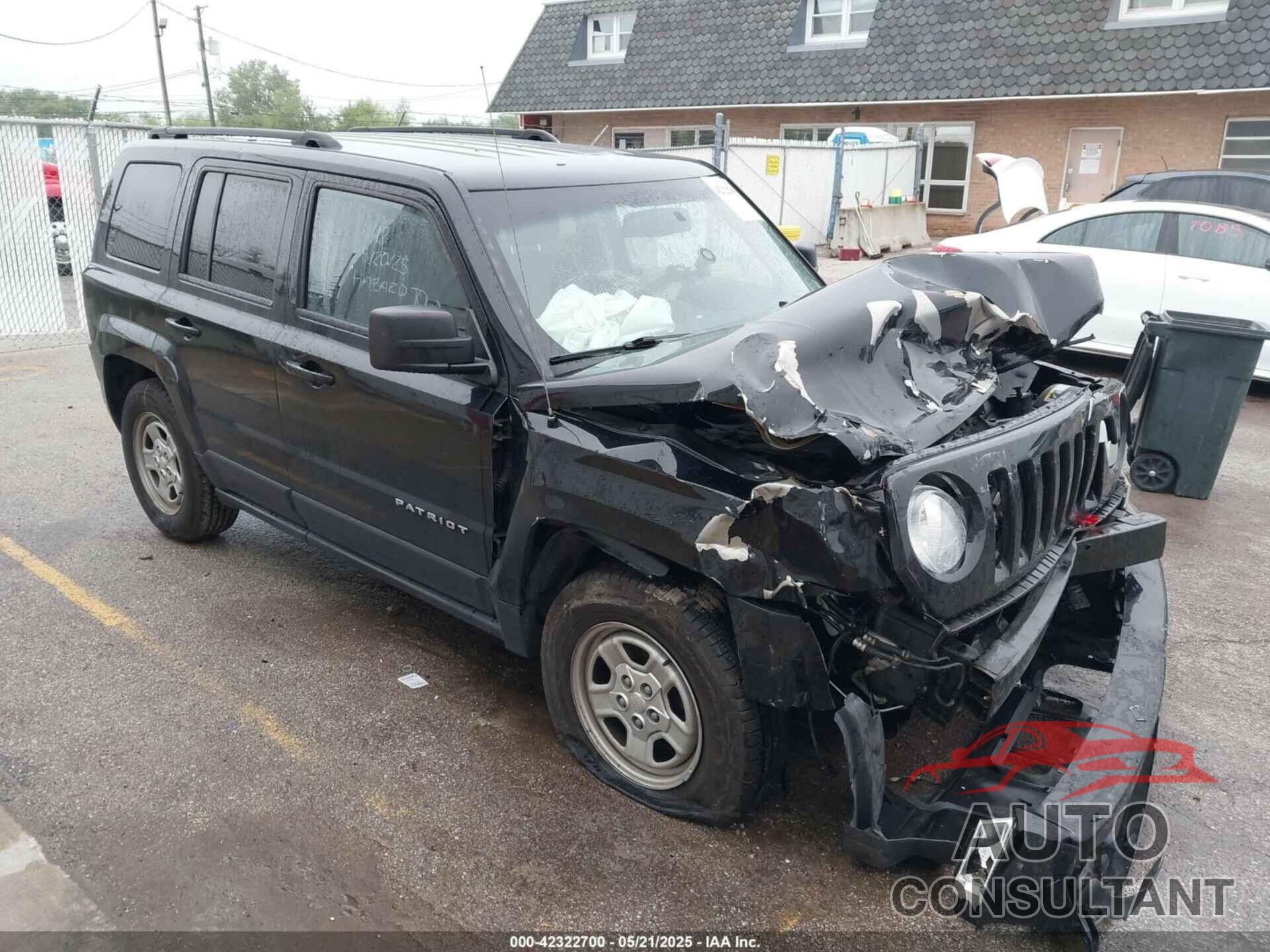 JEEP PATRIOT 2016 - 1C4NJRBB4GD551671