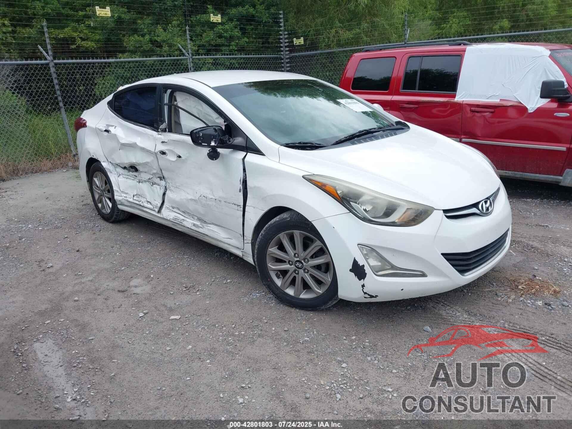 HYUNDAI ELANTRA 2014 - 5NPDH4AE9EH468606