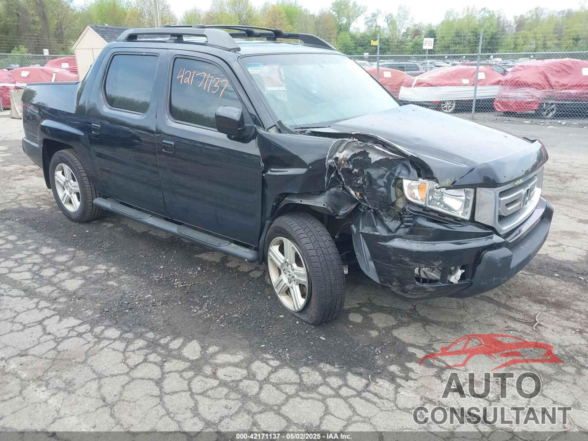 HONDA RIDGELINE 2011 - 5FPYK1F54BB009852