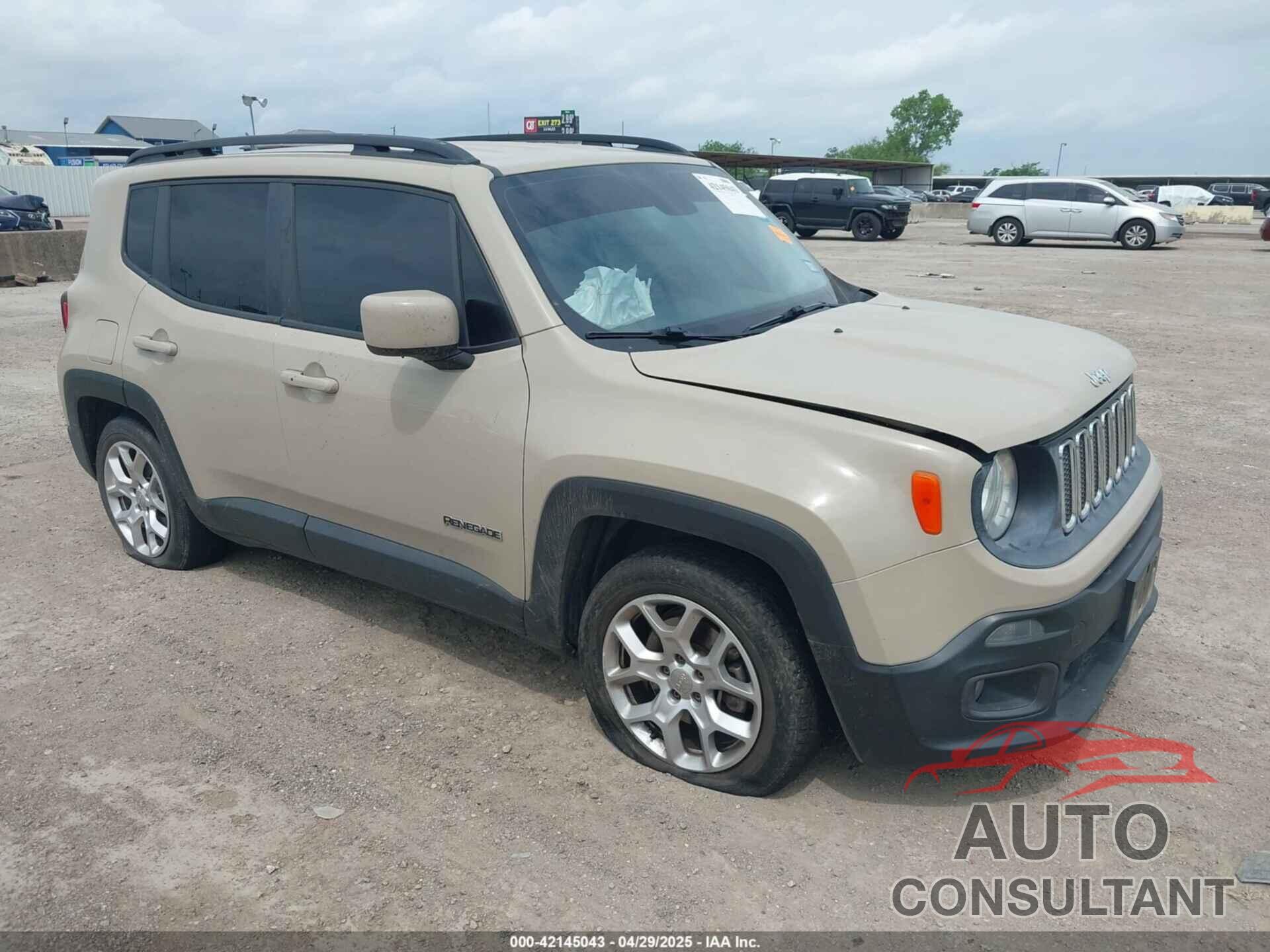 JEEP RENEGADE 2015 - ZACCJABT4FPB24640
