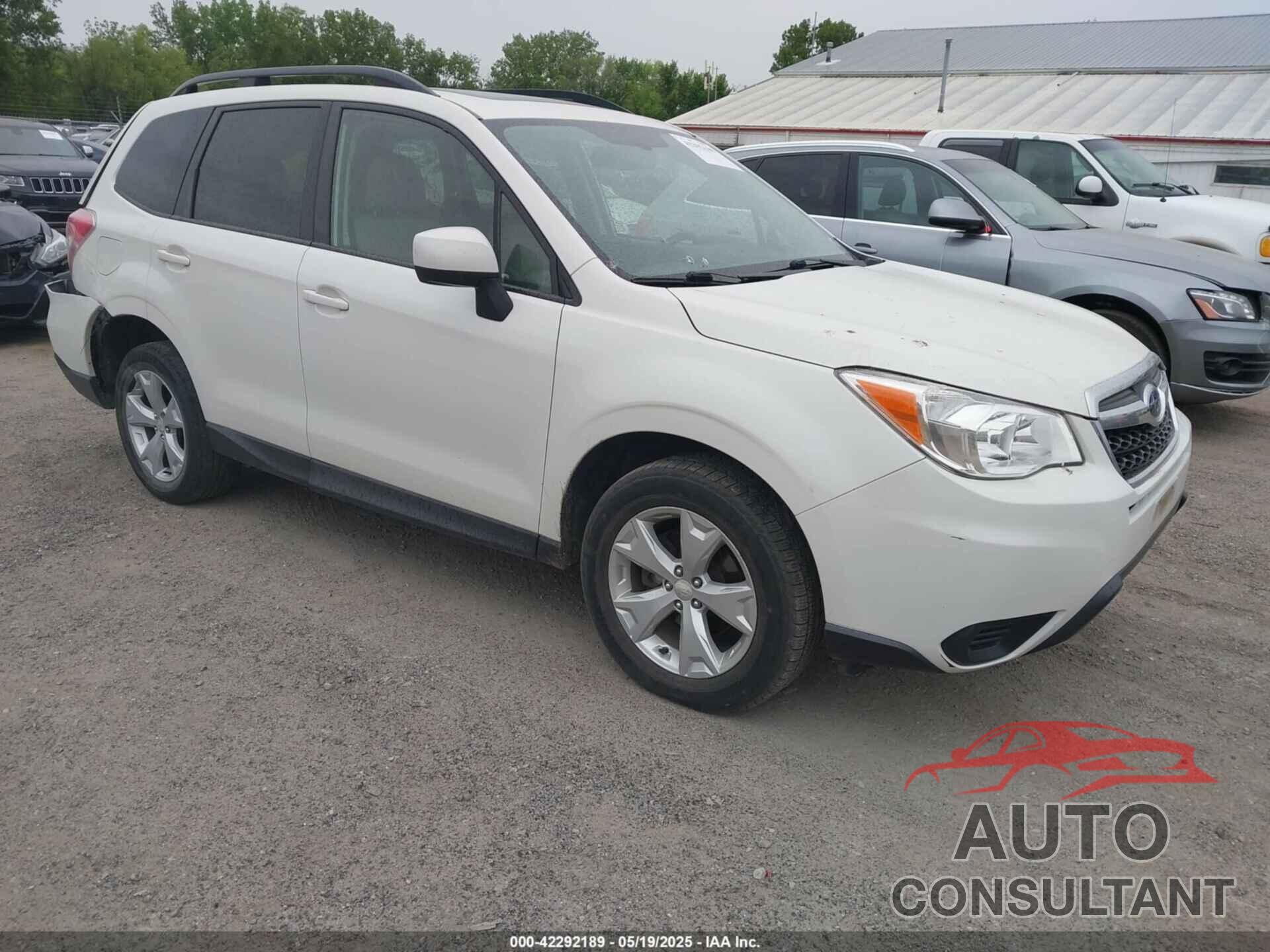 SUBARU FORESTER 2016 - JF2SJADC9GH497398