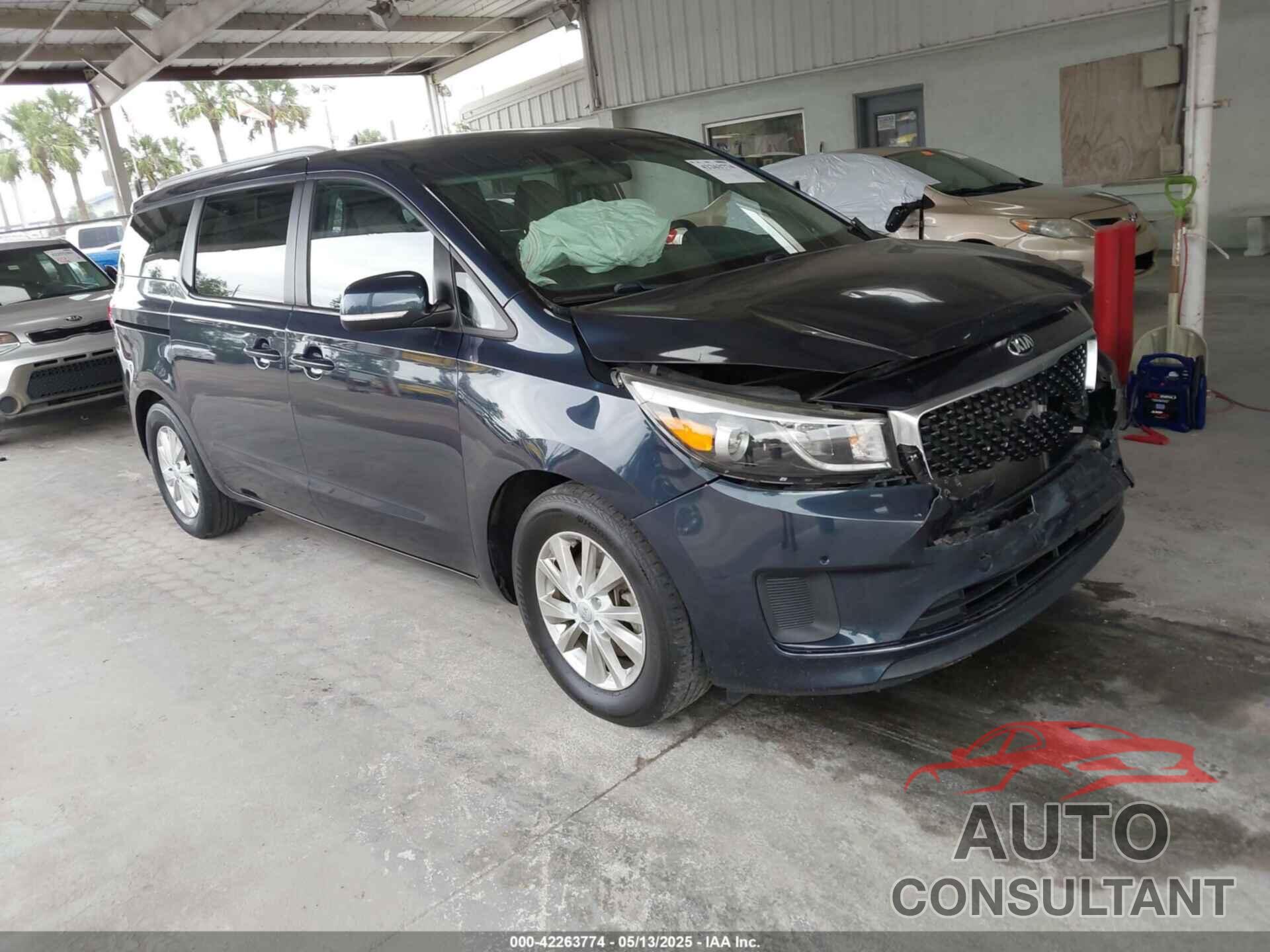 KIA SEDONA 2017 - KNDMB5C15H6265650