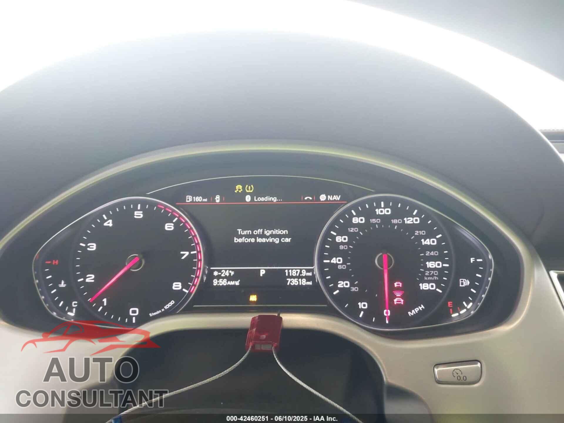 AUDI A8 L 2013 - WAUR2AFD1DN021687
