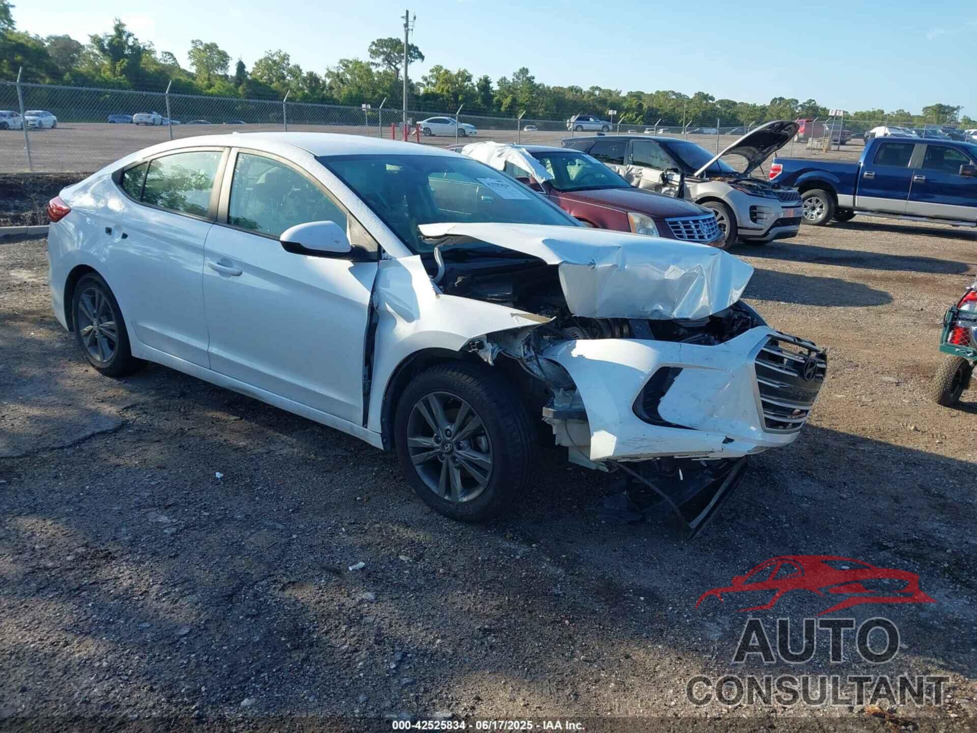 HYUNDAI ELANTRA 2017 - 5NPD84LF2HH003093