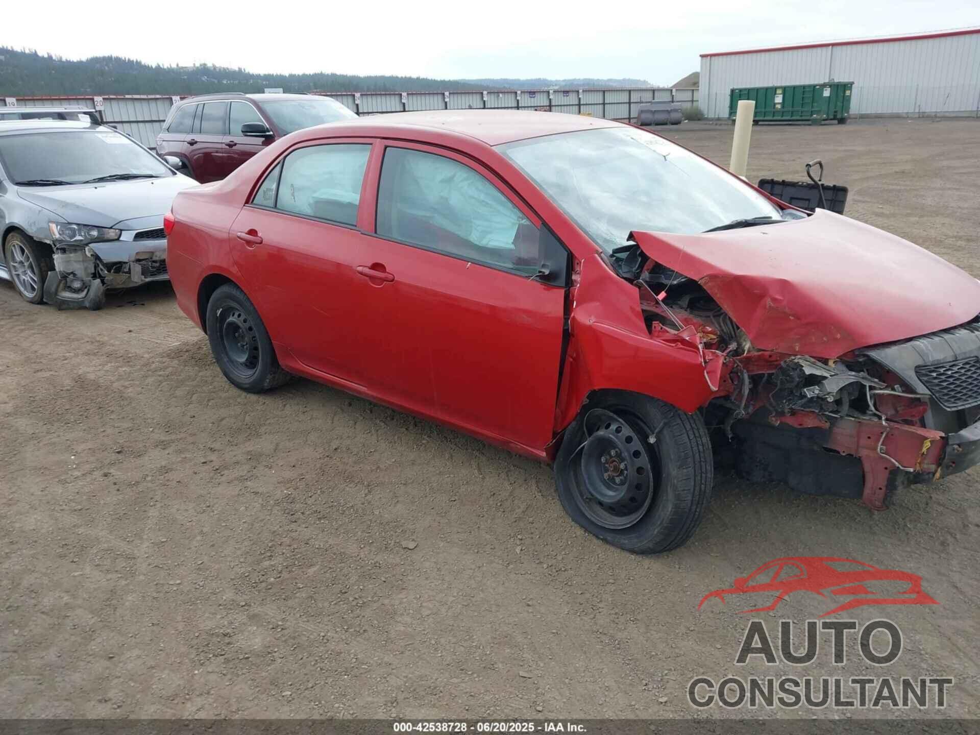TOYOTA COROLLA 2010 - 1NXBU4EE8AZ288073