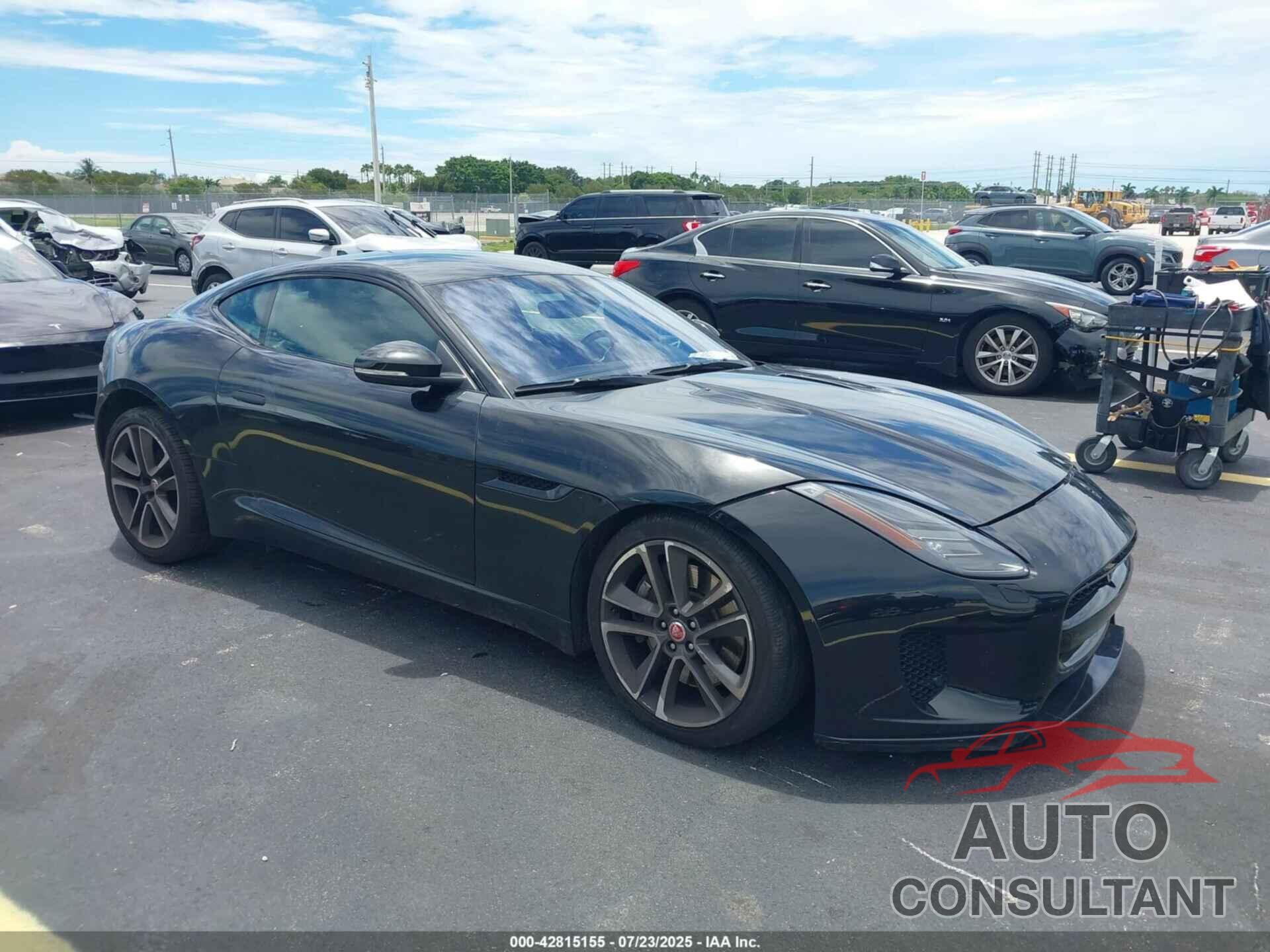 JAGUAR F-TYPE 2018 - SAJDD1EV2JCK50552