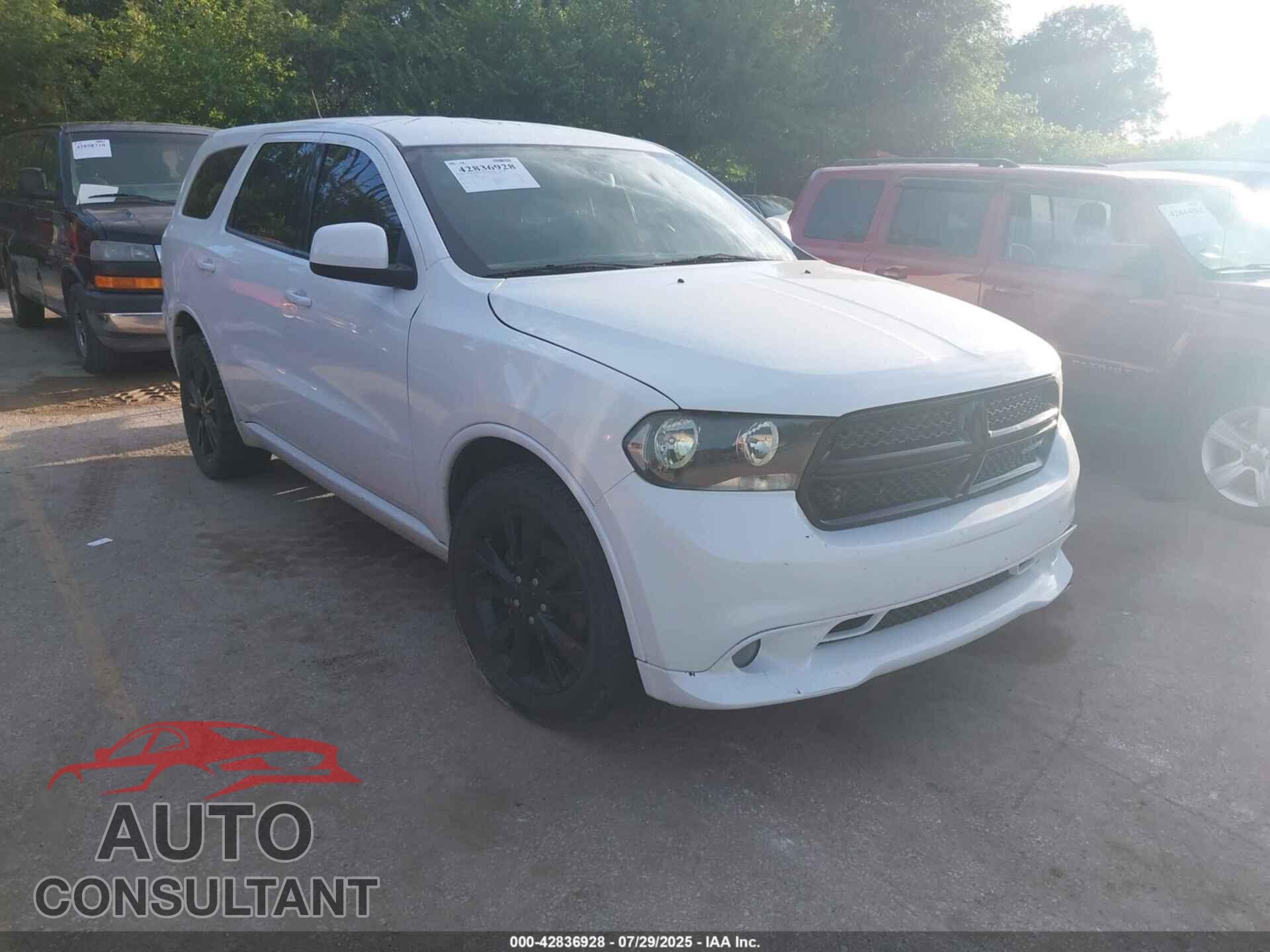 DODGE DURANGO 2013 - 1C4RDJAG6DC663817