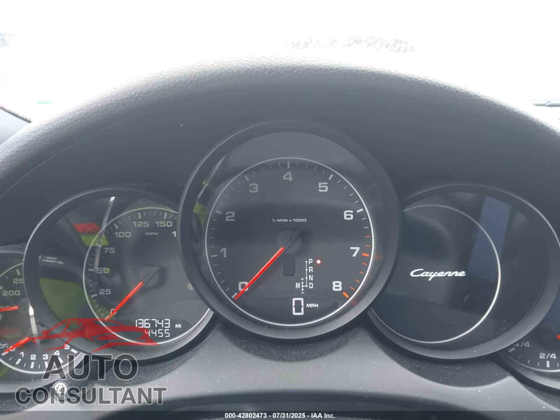 PORSCHE CAYENNE 2013 - WP1AA2A20DLA10866