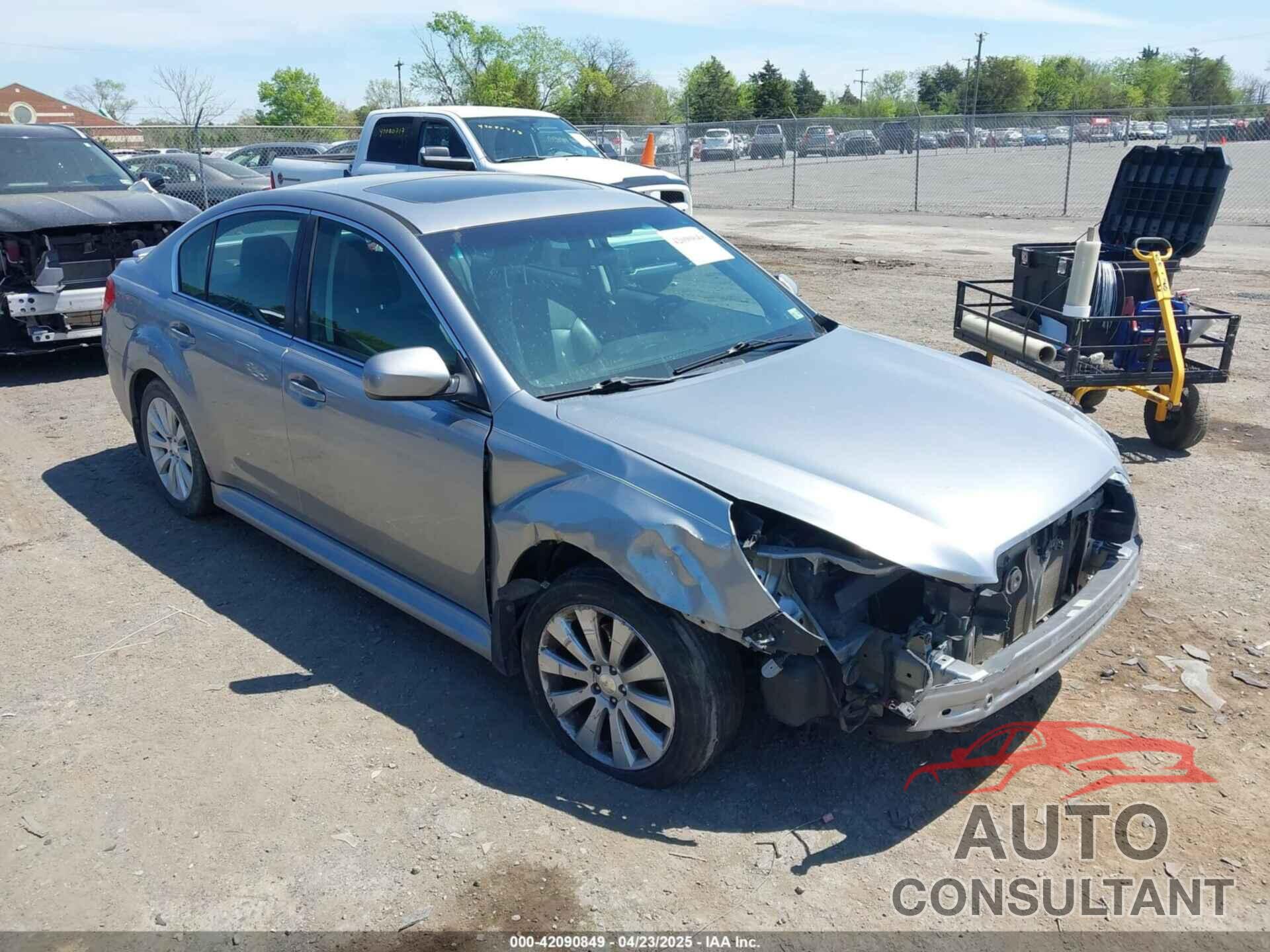 SUBARU LEGACY 2011 - 4S3BMBK67B3229304
