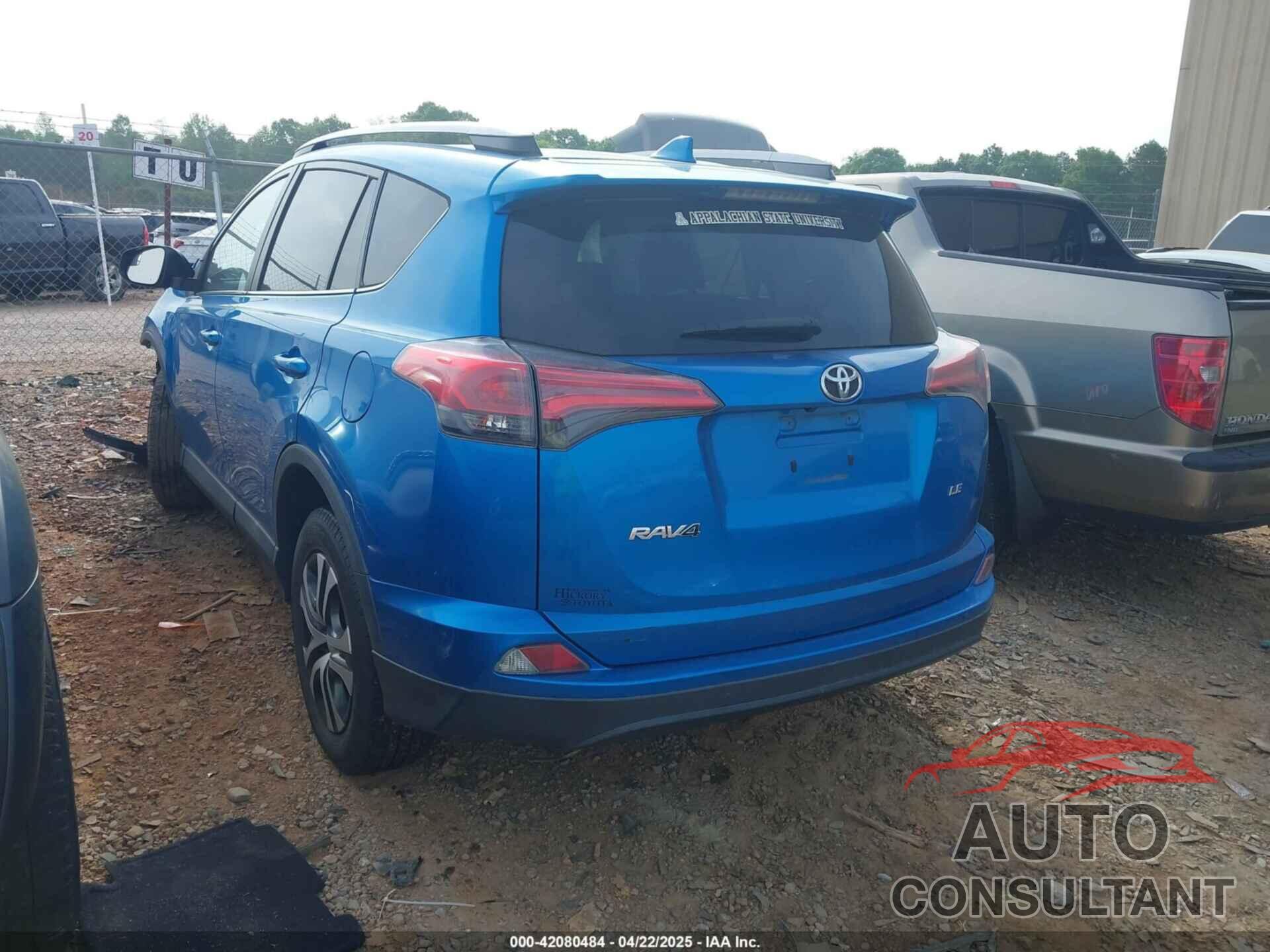 TOYOTA RAV4 2017 - 2T3ZFREV2HW321348