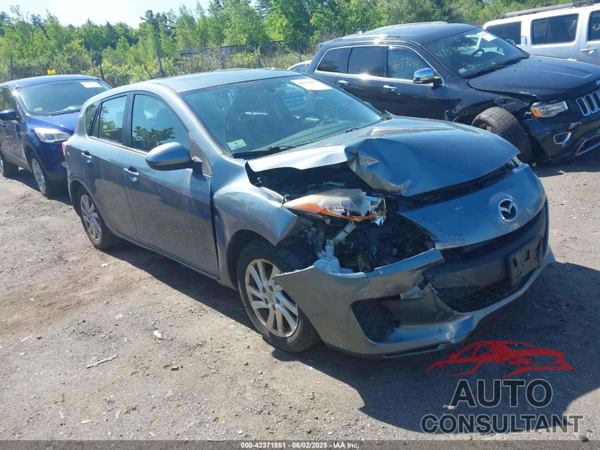 MAZDA MAZDA3 2012 - JM1BL1M87C1661500
