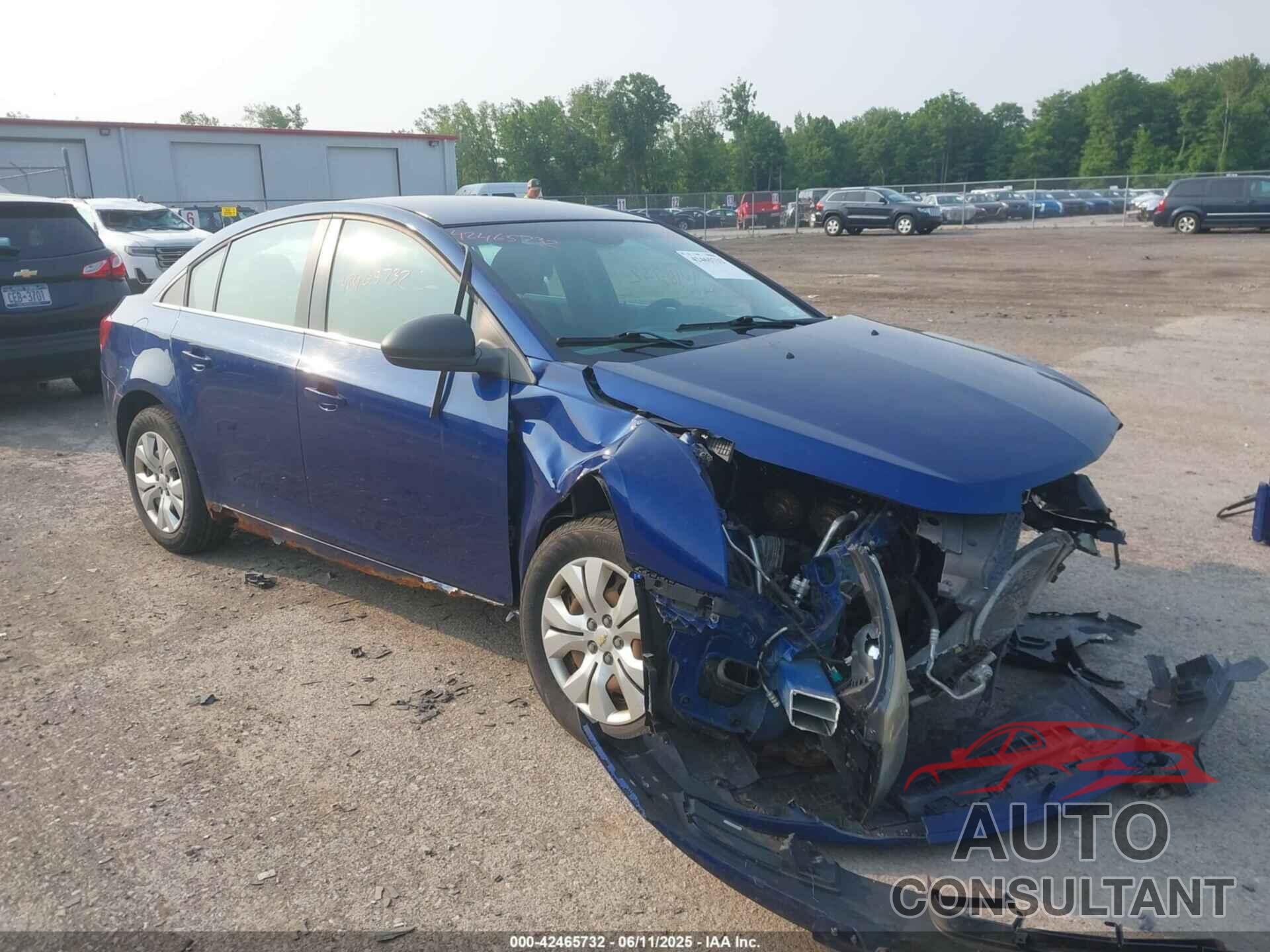 CHEVROLET CRUZE 2012 - 1G1PC5SH9C7281676